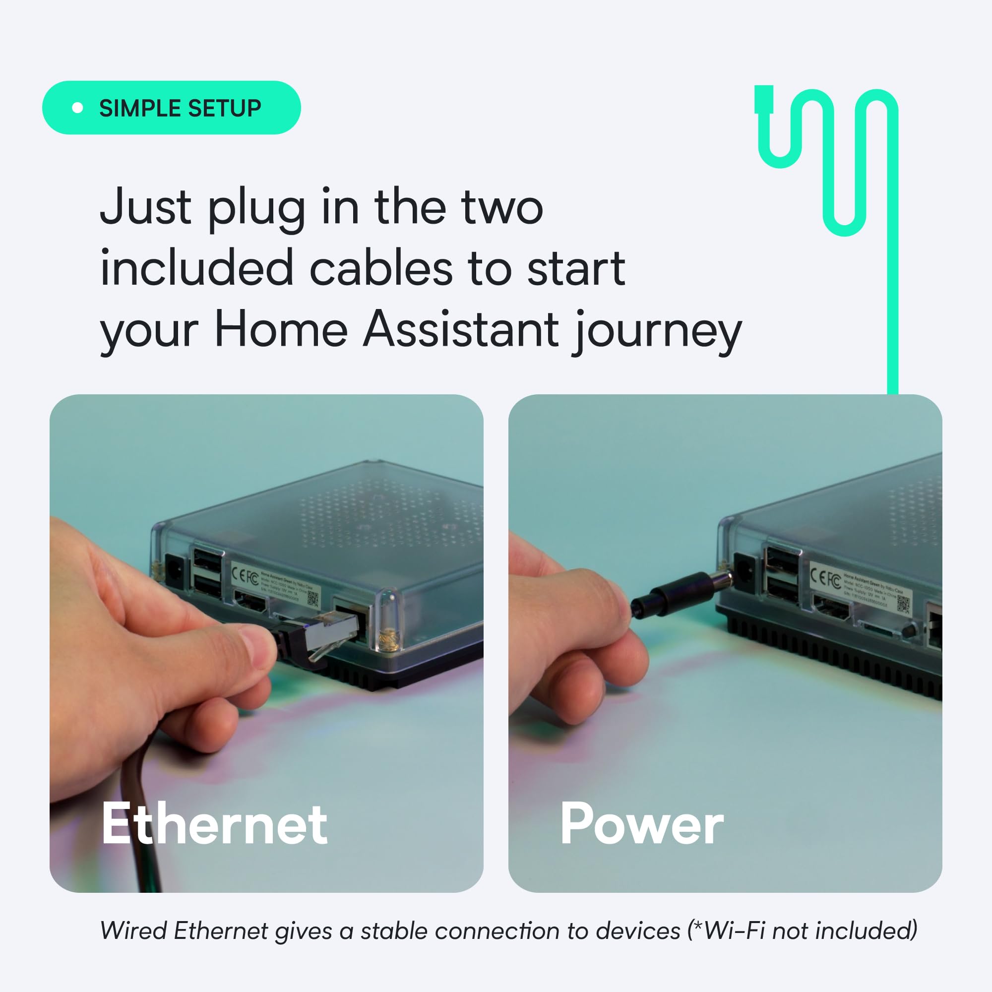 Nabu Casa Home Assistant Green | Smart Home hub with Advanced Automation | Offic - Nabu Casa Official Product View 4