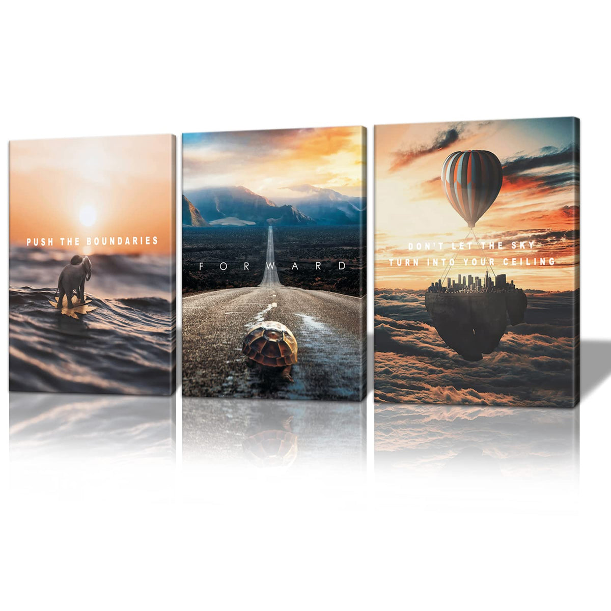 BWSPACE Motivational Wall Decor Grind Hustle Execution Wall - BWSPACE Official Imagery - 7
