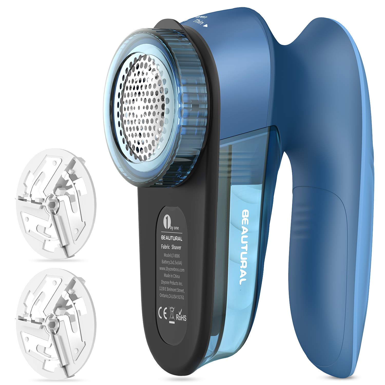 BEAUTURAL Fabric Shaver and Lint Remover, Portable Sweater Defuzz by BEAUTURAL - Angle View 10