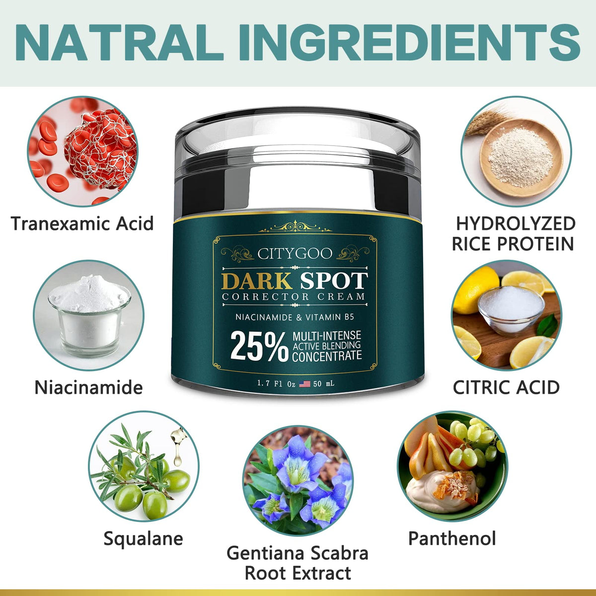Dark Spot Remover for Face Dark Spot Corrector Cream - CITYGOO Official Imagery - 7