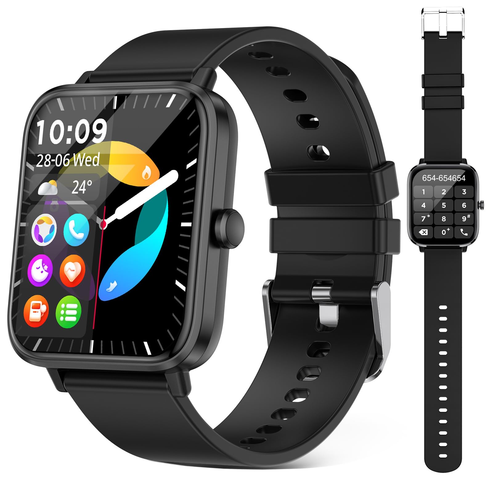 FTTMWTAG Smart Watch  : 1.85" Waterproof Fitness Trackers with 24-Hour - View 1