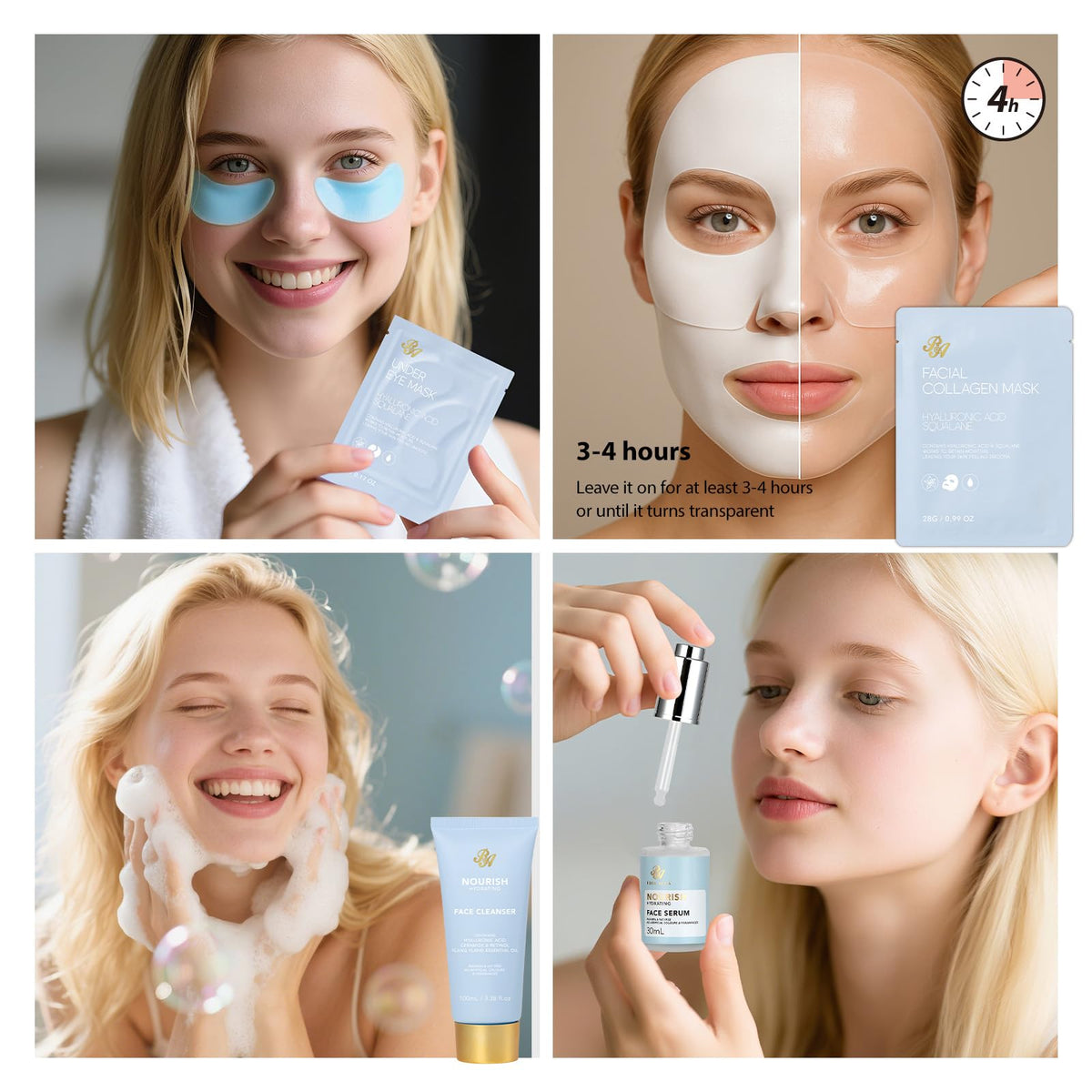 33 Pcs Mother s Day Gift Hydrating Skin Care Set for Women - RA ROSA ACCA Official Imagery - 4