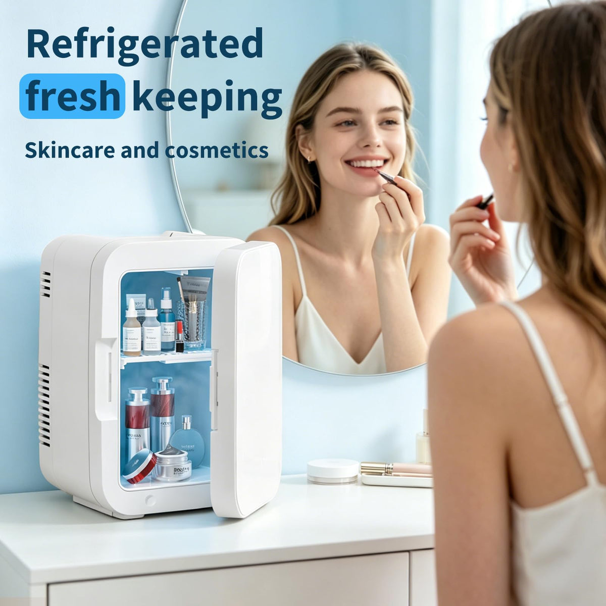 Mini Fridge for Bedroom - JrostKault Official Imagery - 6