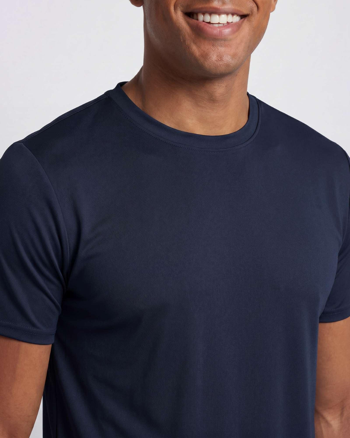 5 Pack Men s Dry Fit Workout T Shirts Crew Neck Athletic Gym - Real Essentials Official Imagery - 4