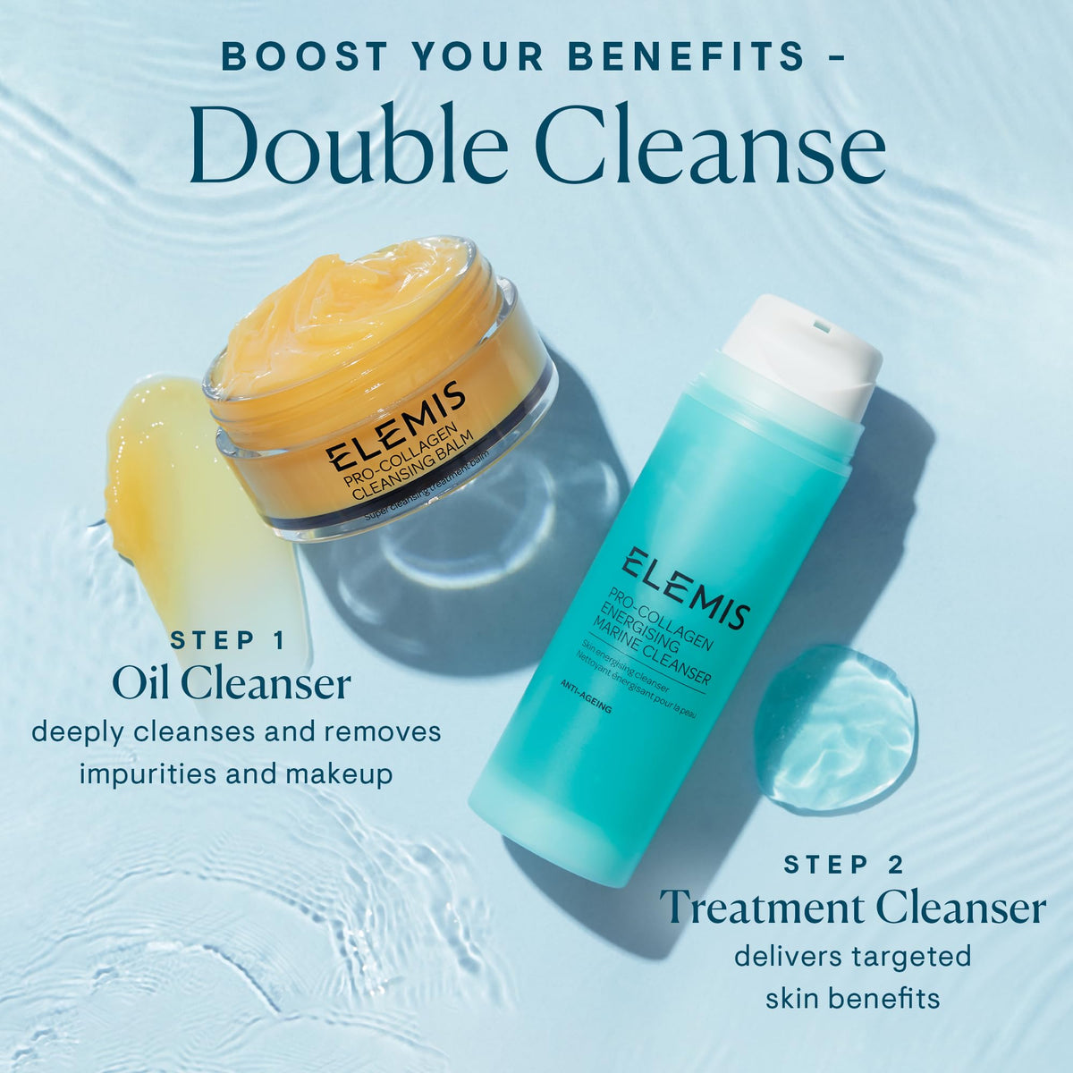 ELEMIS Pro Collagen Energising Marine Cleanser Anti Gel - Premium Selection Official Imagery - 7