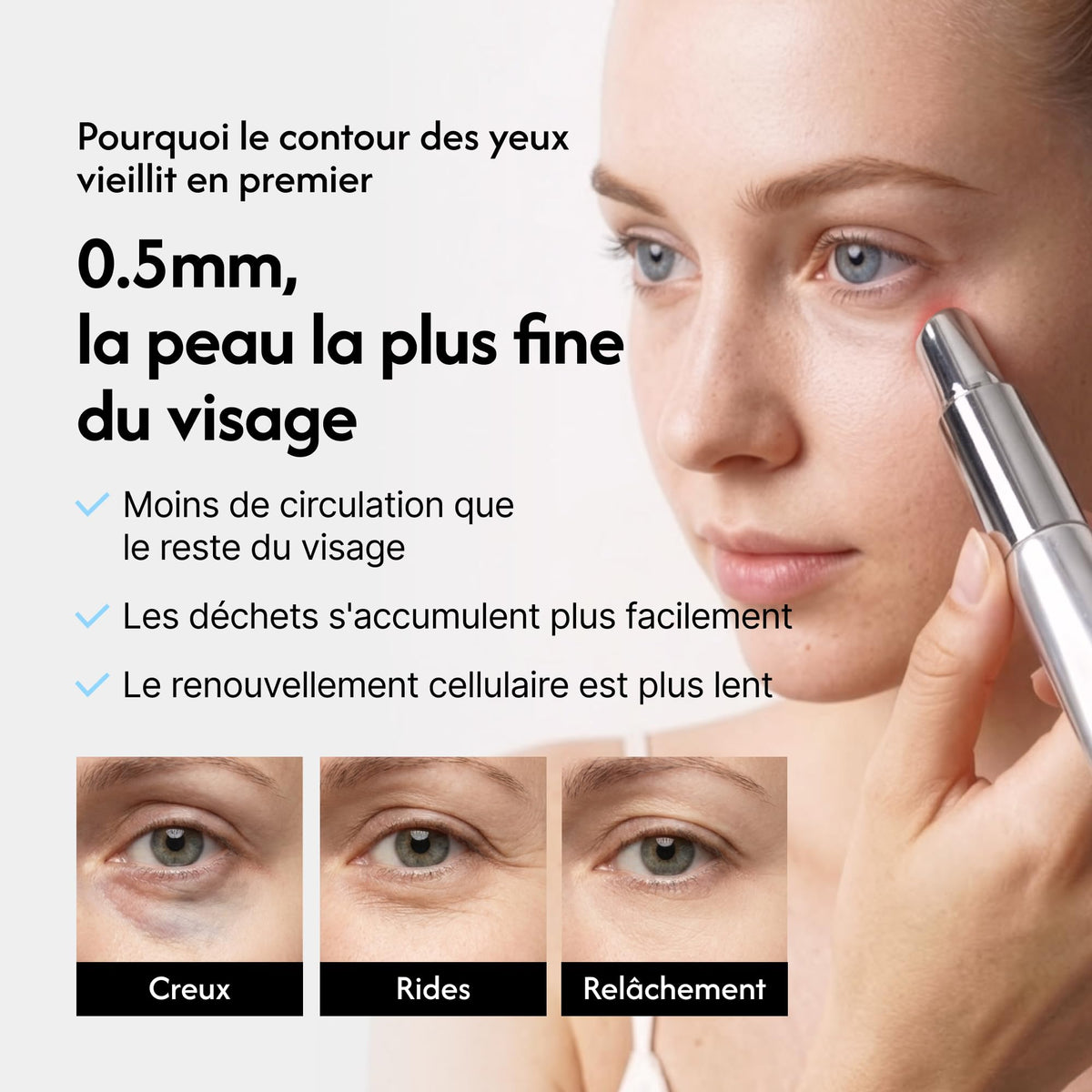 Volume Lift Eye Cream 20ml - Damtix Official Imagery - 4