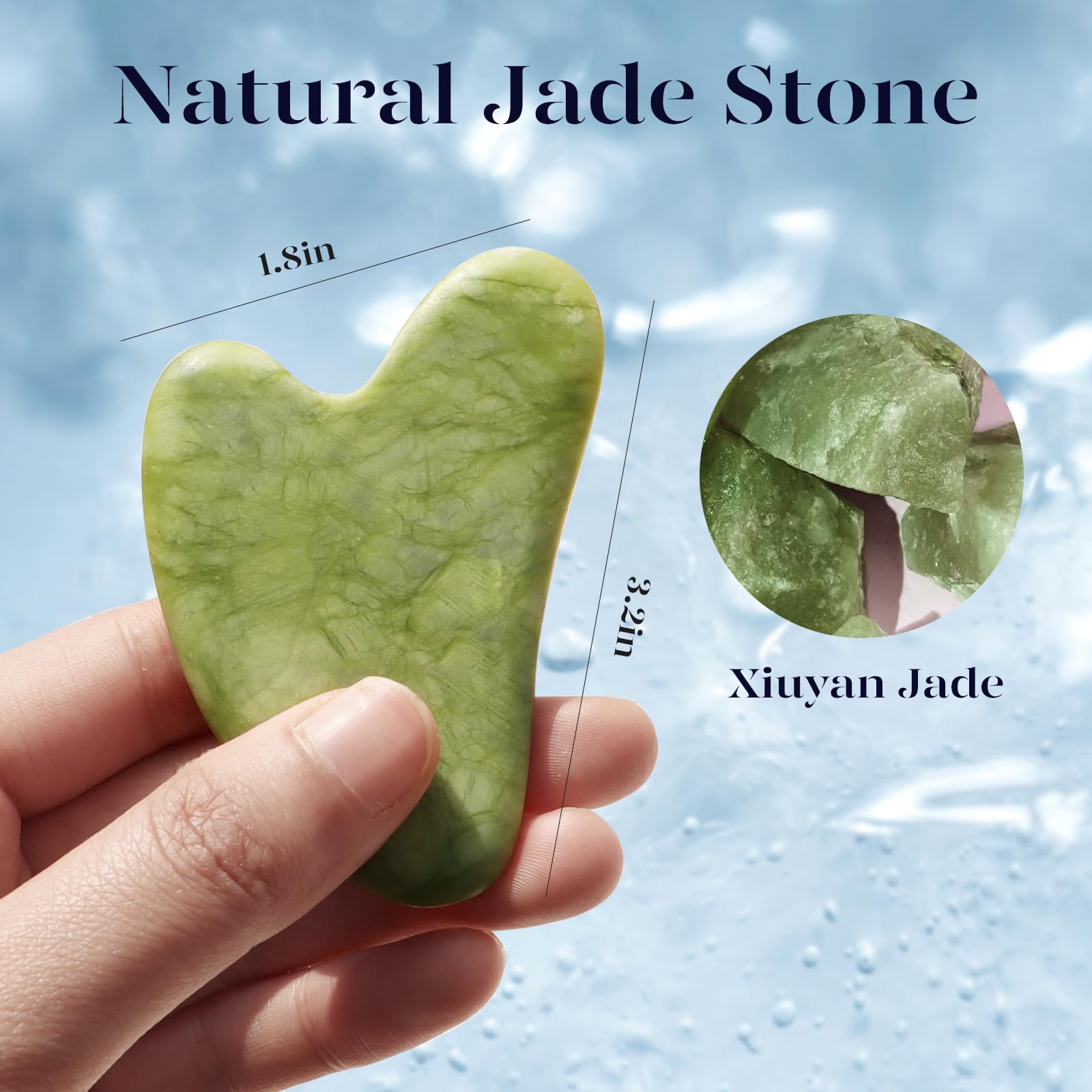 BAIMEI IcyMe ice roller and Gua Sha massager for full body skincare, featuring a sleek design for facial and body massage.