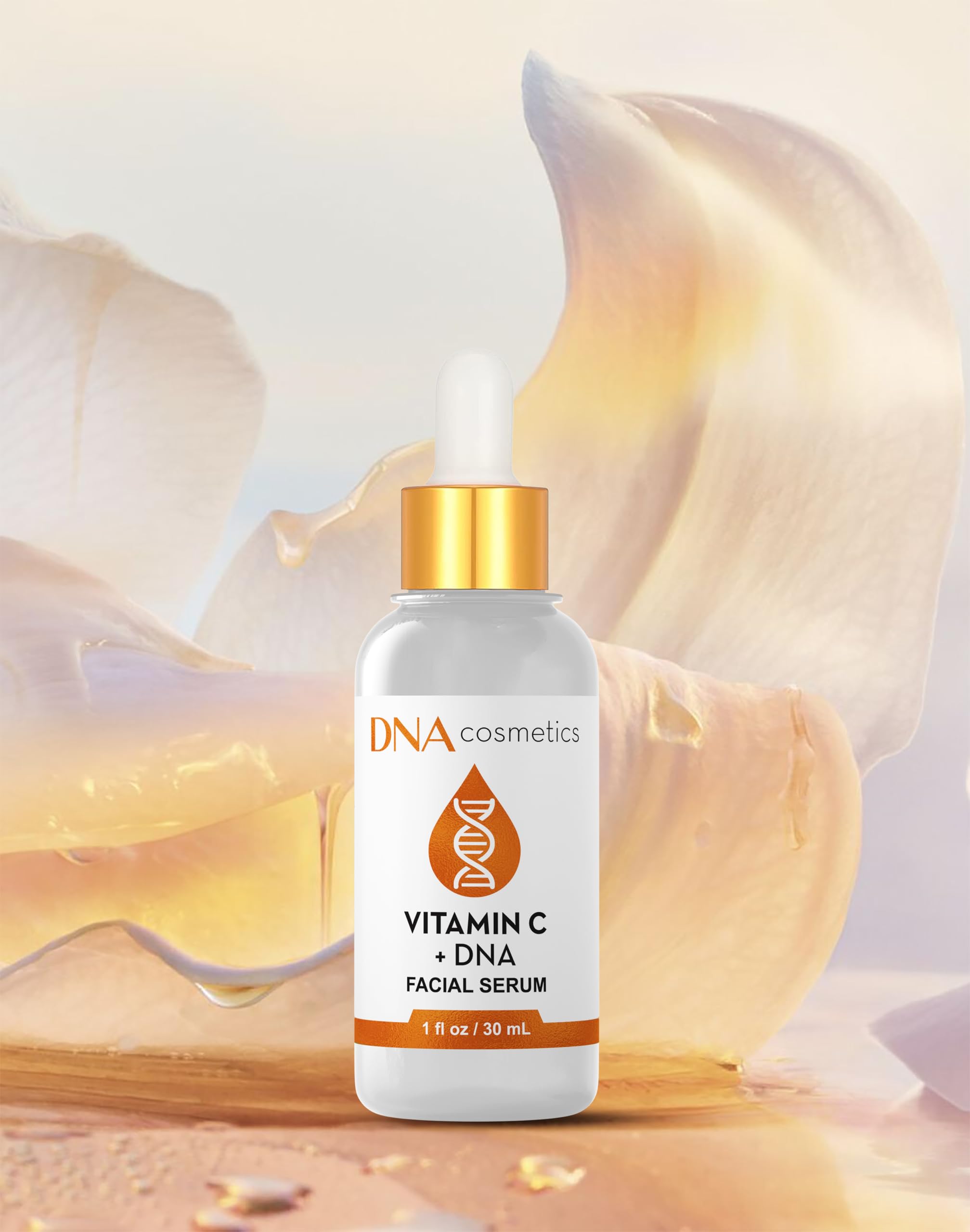 Vitamin C Face Serum with PDRN DNA Repair Technology – Vitamin - DNA Cosmetics