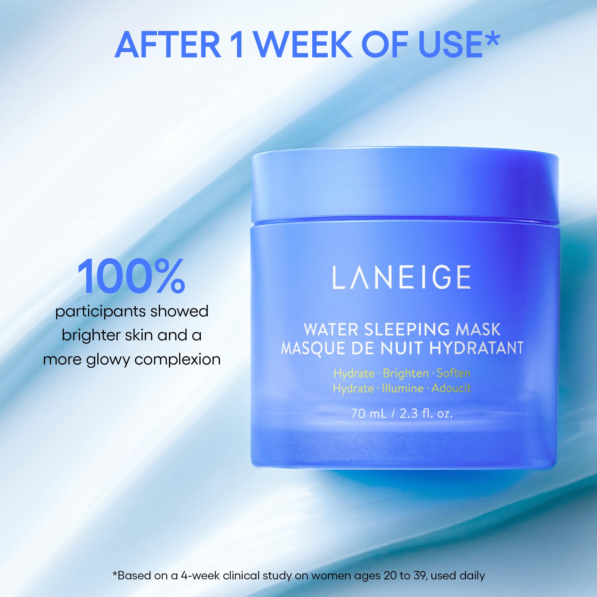 LANEIGE Water Bank Blue Hyaluronic Cream Moisturizer: Hydrating - Generic