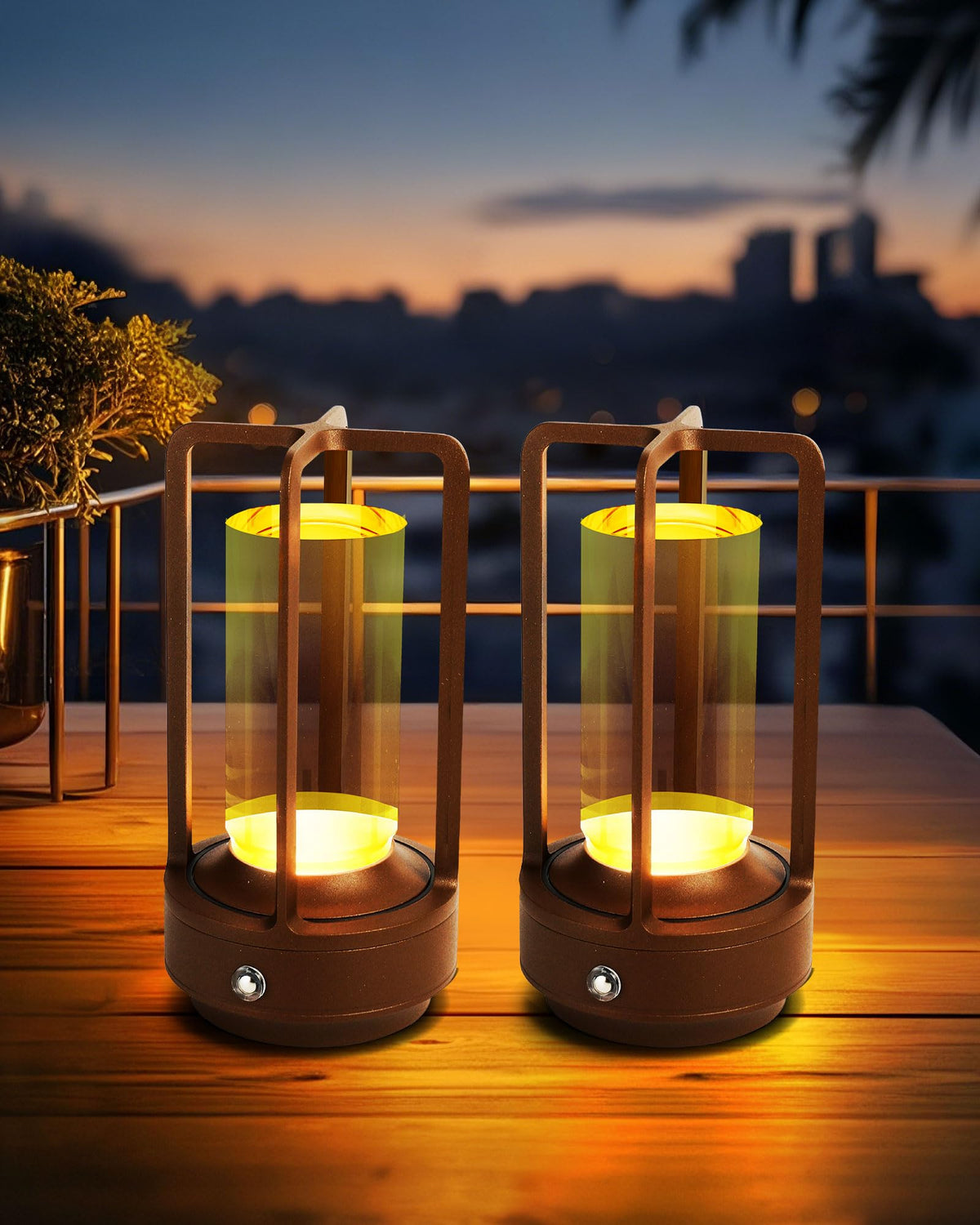 Set of 2 Cordless Table Lamps Rechargeable LED Desk Lamps - jinchangming Official Imagery - 8