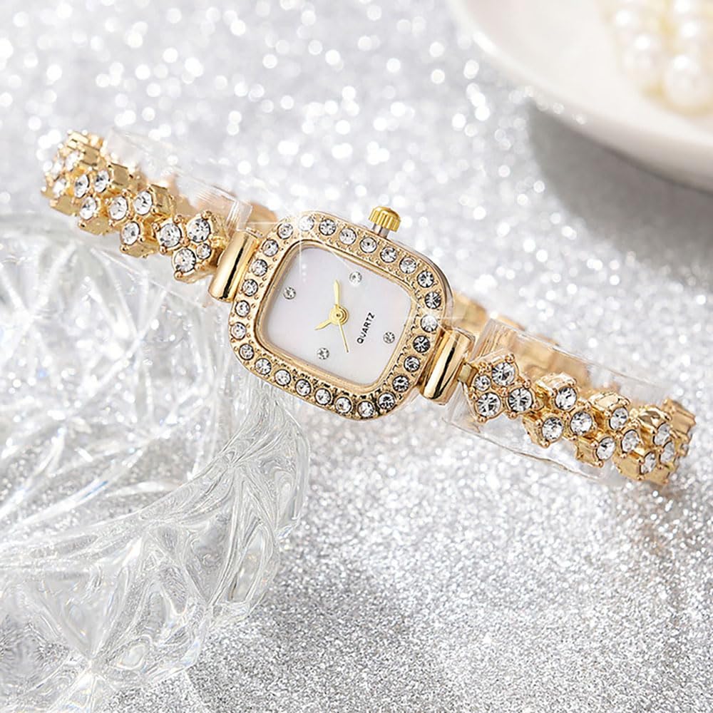 ADSBIAOYE Square Small Watches for Women Luxury Ladies - ADSBIAOYE Official Imagery - 7