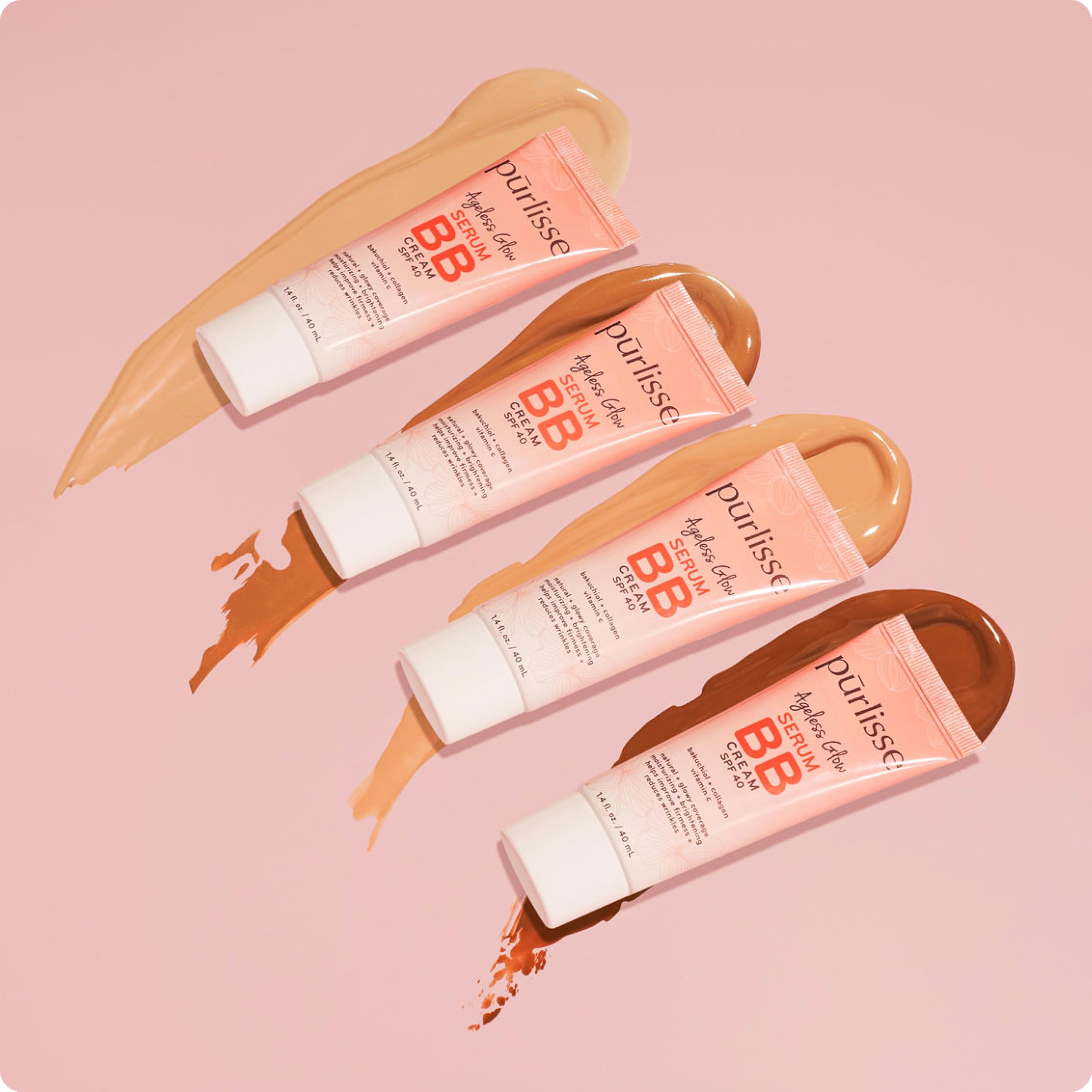 p rlisse Ageless Glow Serum BB Cream SPF 40 - pūrlisse Official Imagery - 8
