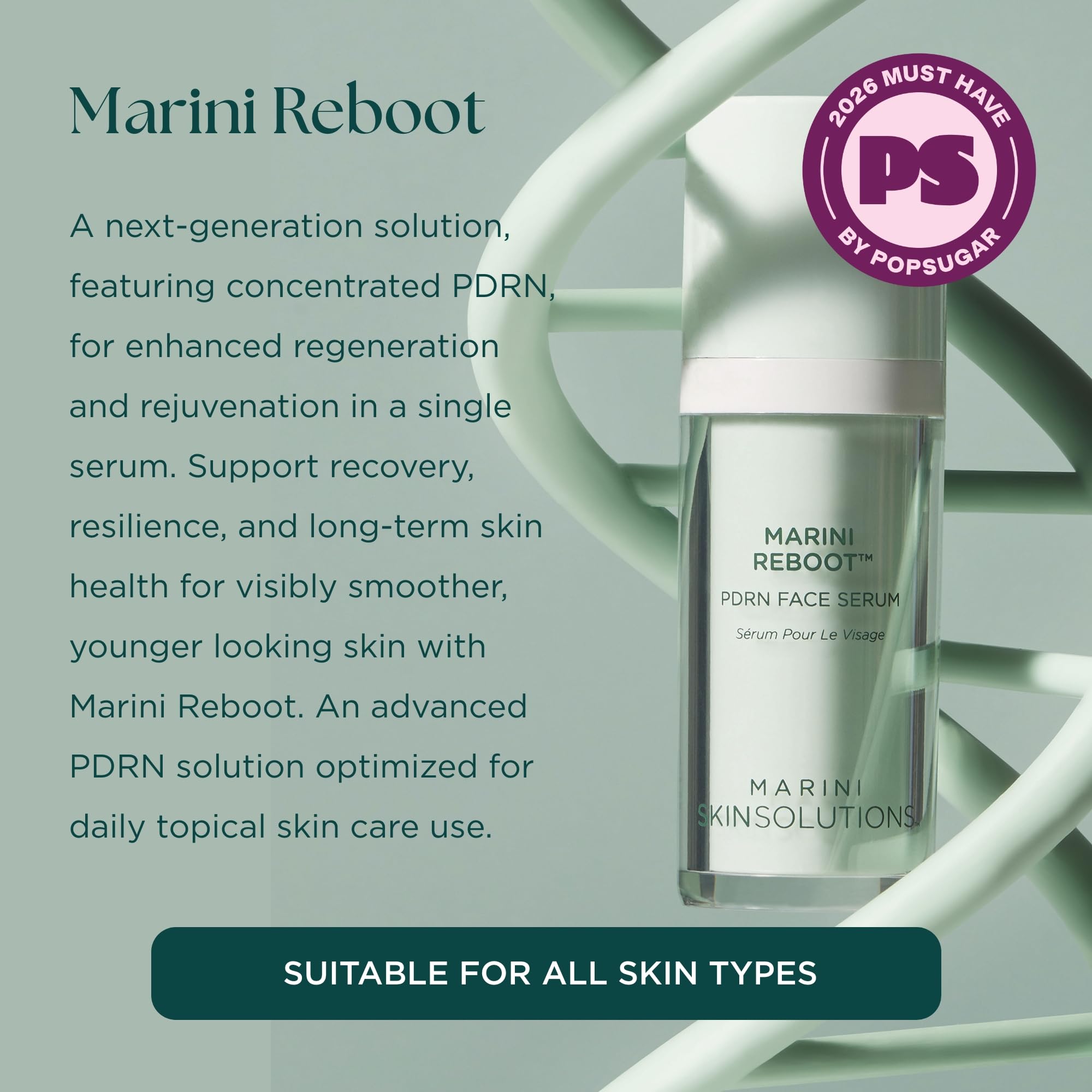 Marini SkinSolutions Marini Reboot - Anti Aging PDRN Face Serum Supports Vi - Marini SkinSolutions Official Product View 3