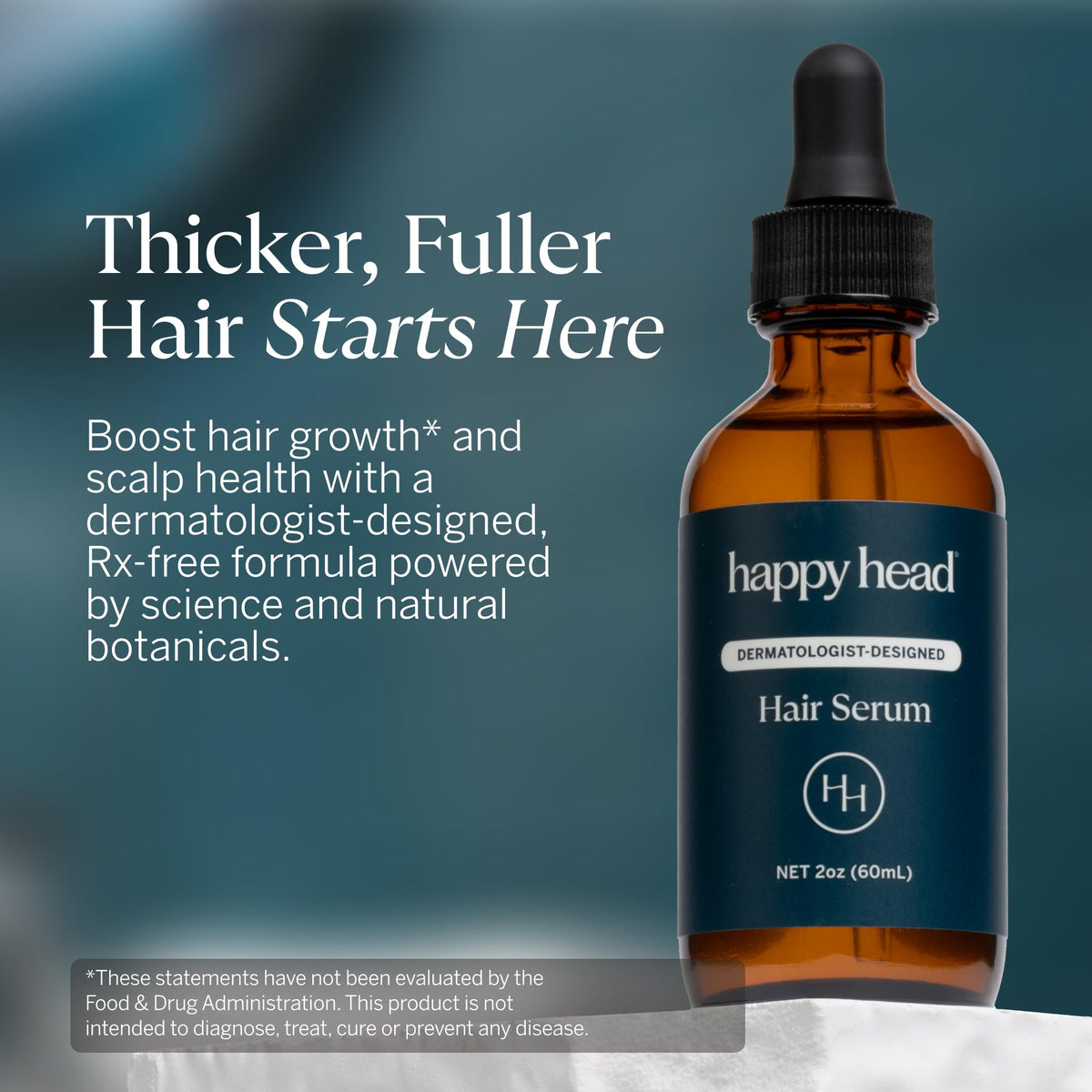 Happy Head Hair Serum for Men Women with Procapil Biotin - Happy Head Official Imagery - 8