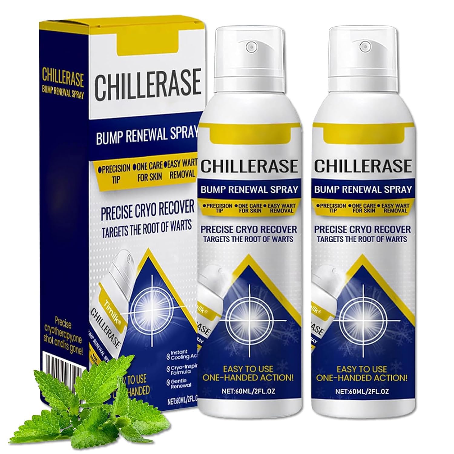 Chill Erase Bump Renewal, 120 ml Soothing And Cooling Formula, - Product Imagery