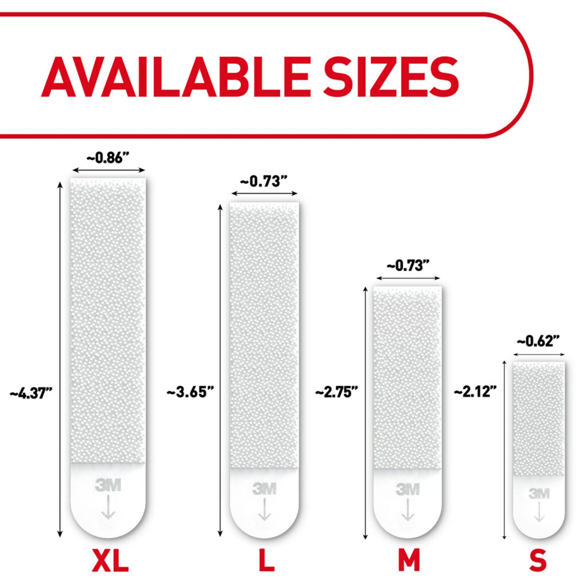 Command XL Heavyweight Picture Hanging Strips 20 lb Capacity - Command Official Imagery - 3