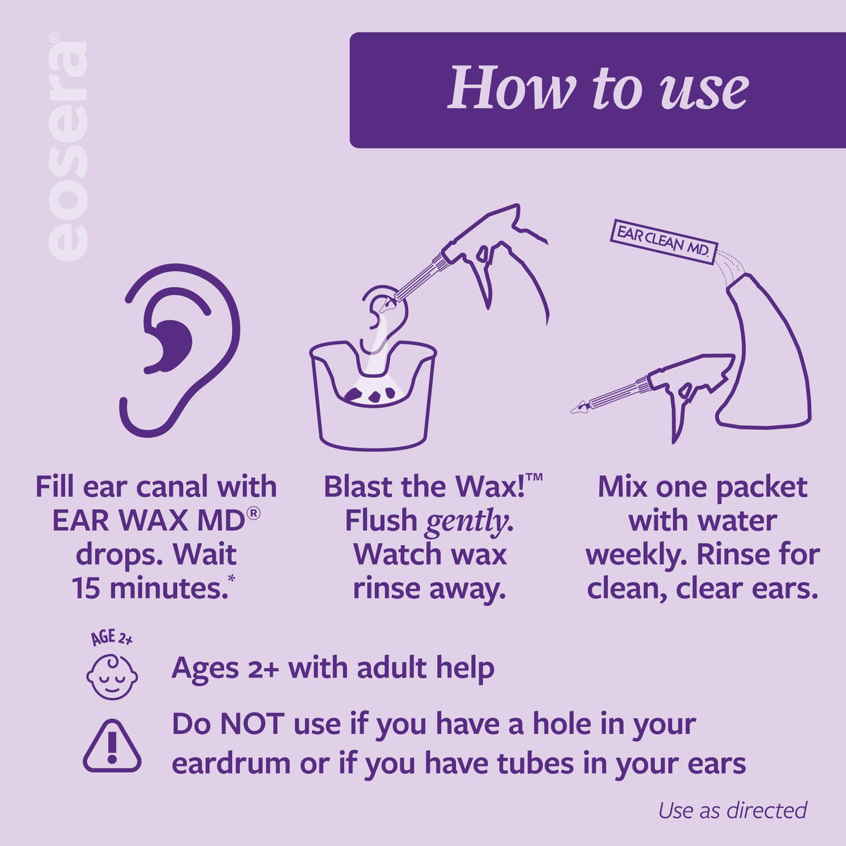 eosera Wax Blaster MD Ear Wax Cleaning System - Earwax MD Official Imagery - 5