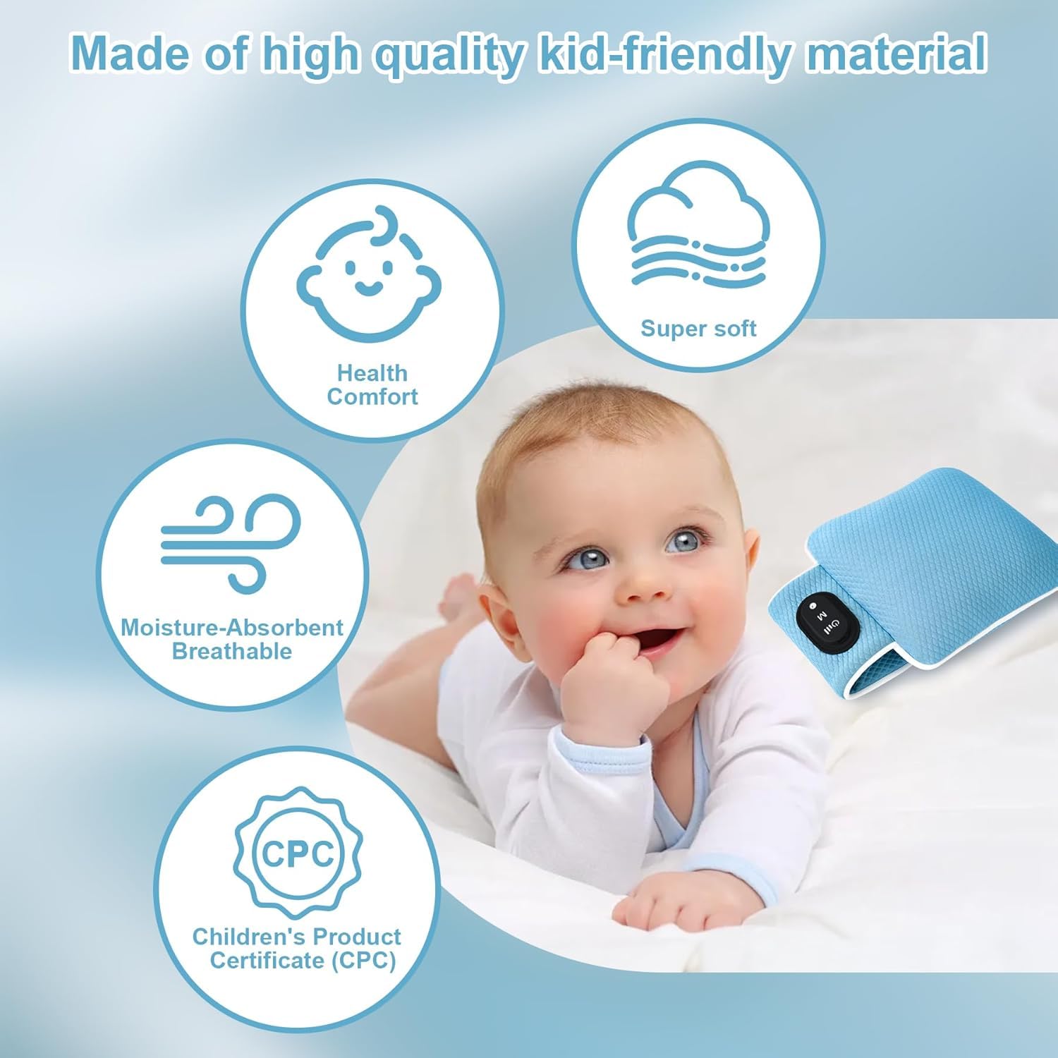 SNOVVI Baby Vibrating Soother,Baby Patter for Sleep,Rechargeable - SNOVVI Official Product View 3