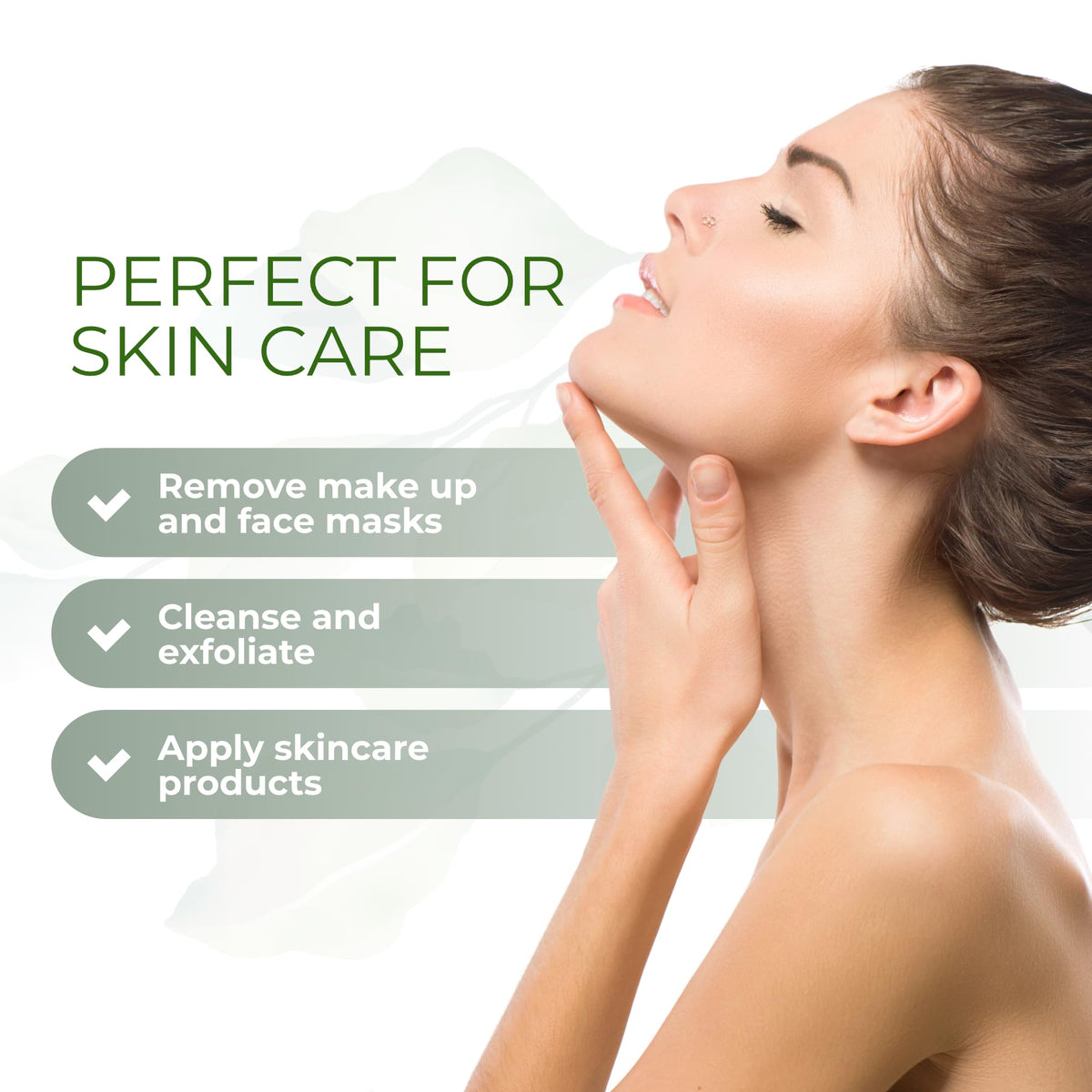Clean Towels for Face XL Disposable Ultrasoft Clean Skin - Sohum Living Official Imagery - 5