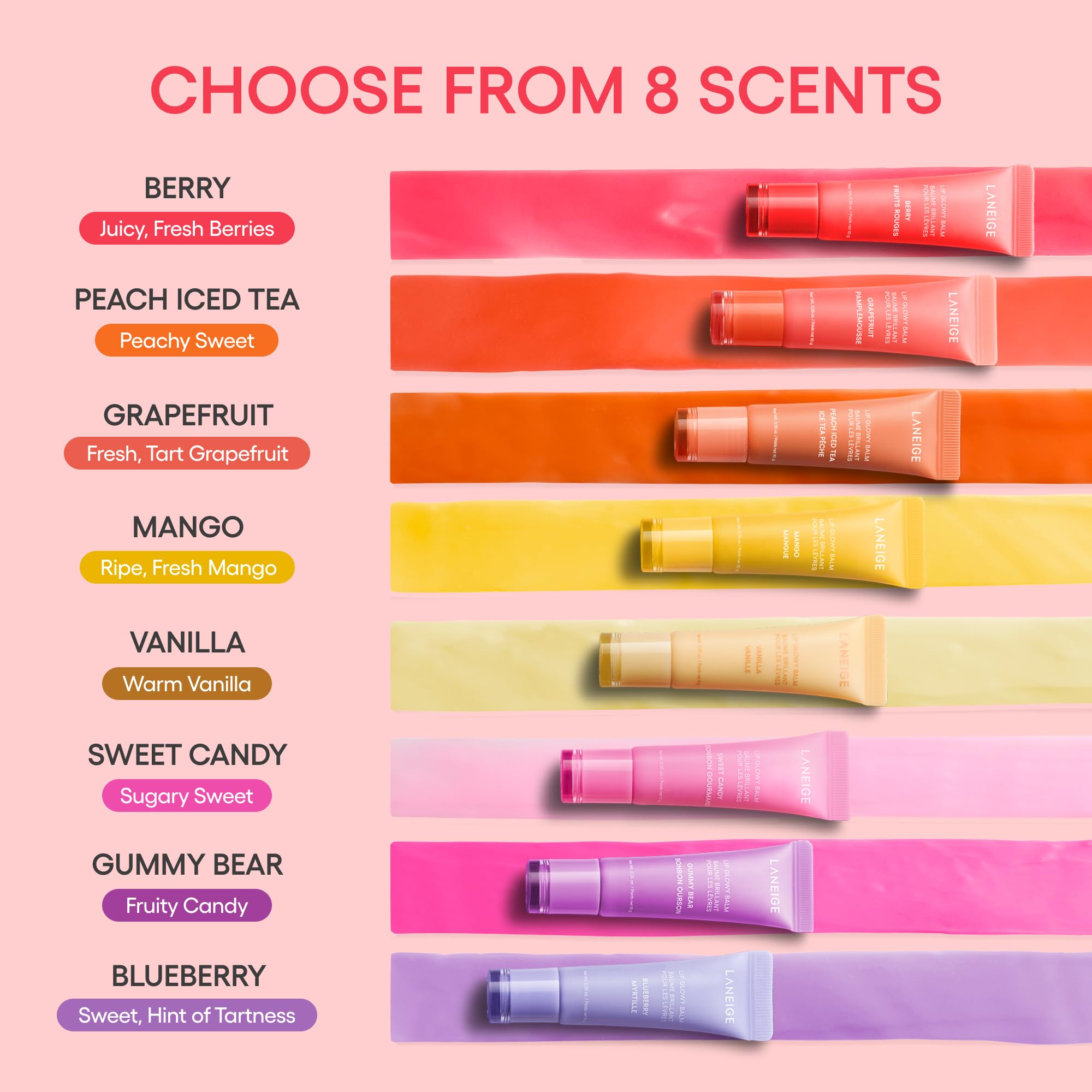 Elefair Tech LANEIGE Lip Glowy Balm - Sheer Tinted Lip Moisturizer with Shea - Elefair Tech Official Product View 9