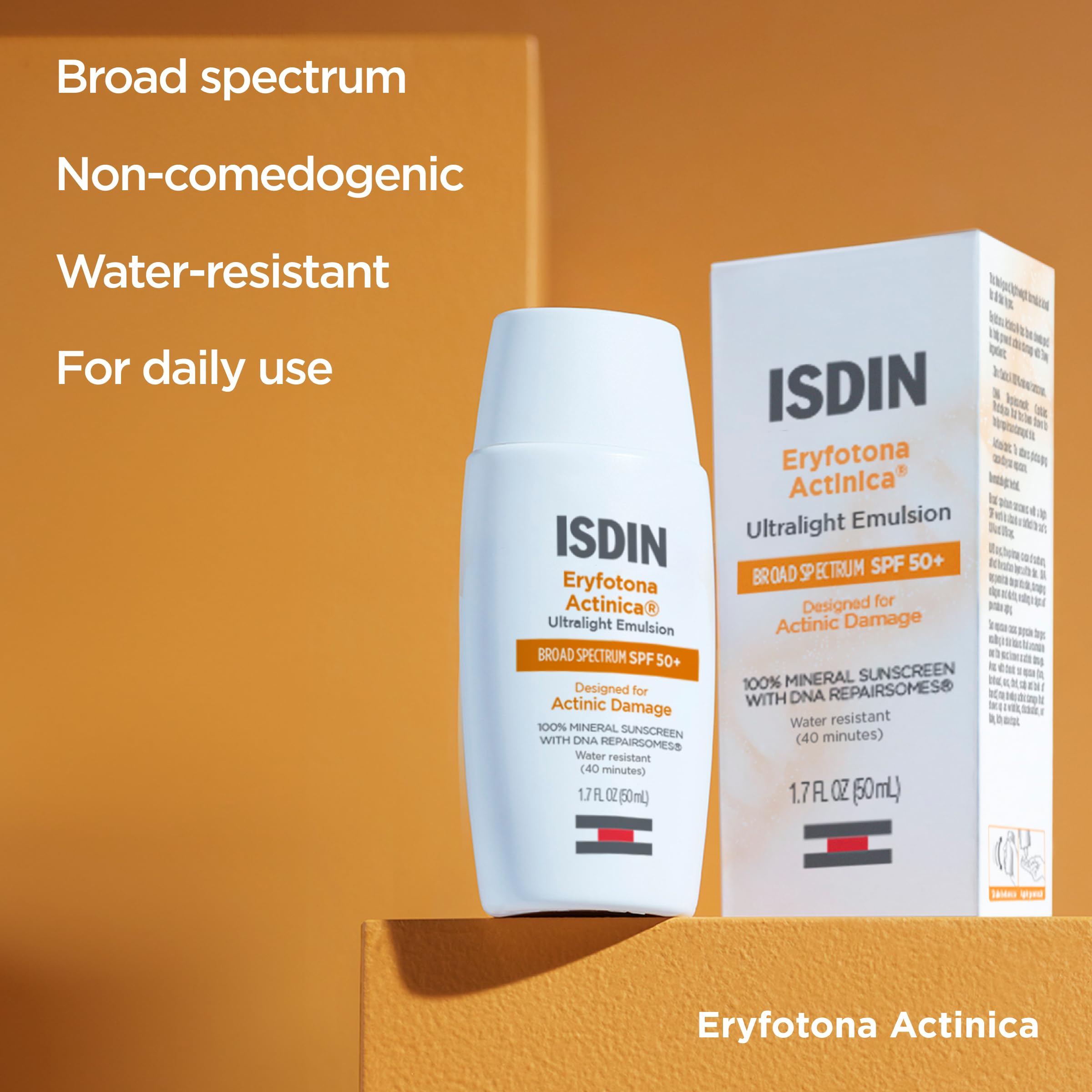 ISDIN Eryfotona Actinica Mineral Face Sunscreen SPF 50 No - Premium Selection Official Imagery - 6