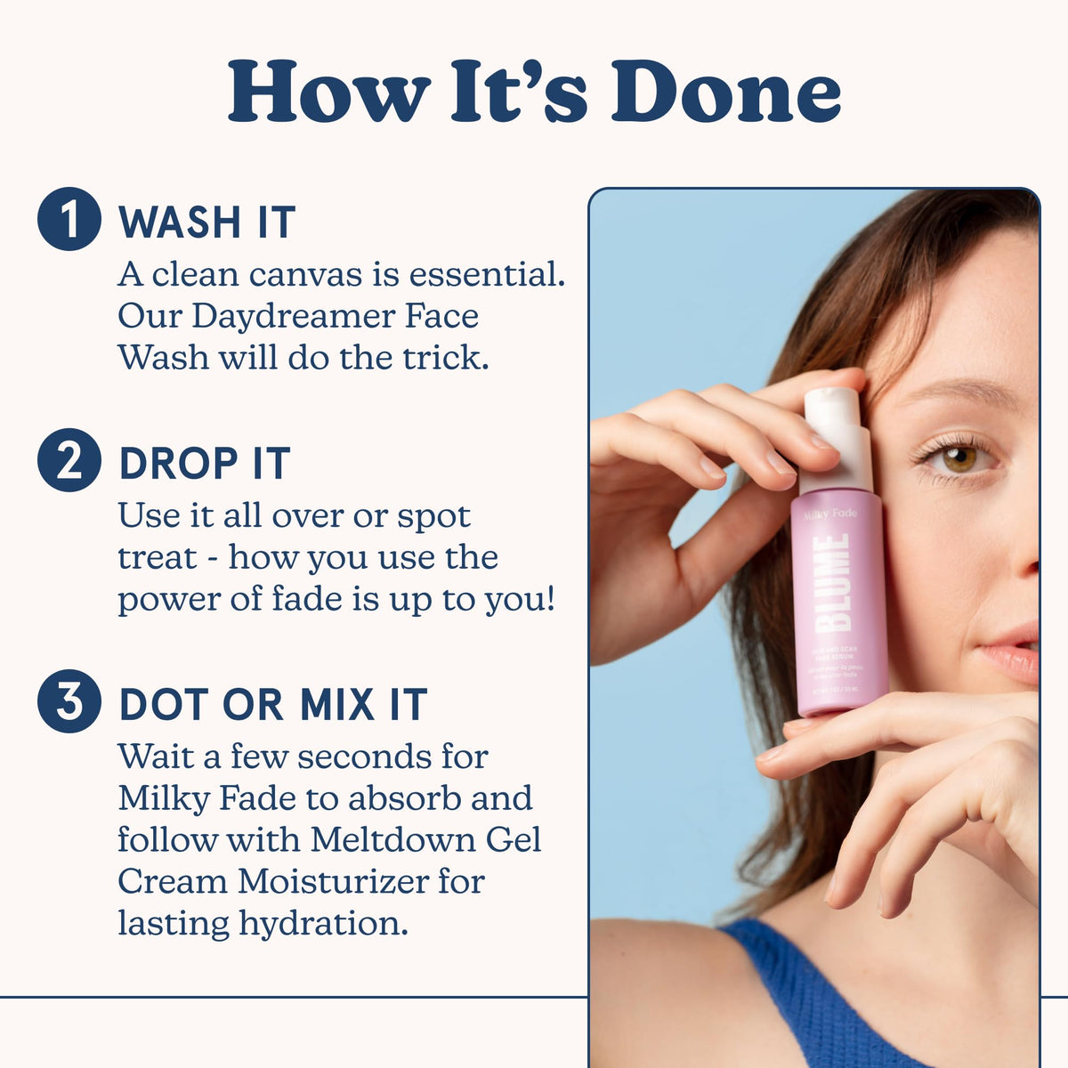 Blume Milky Fade Vitamin C Serum for Face - Blume Official Imagery - 5