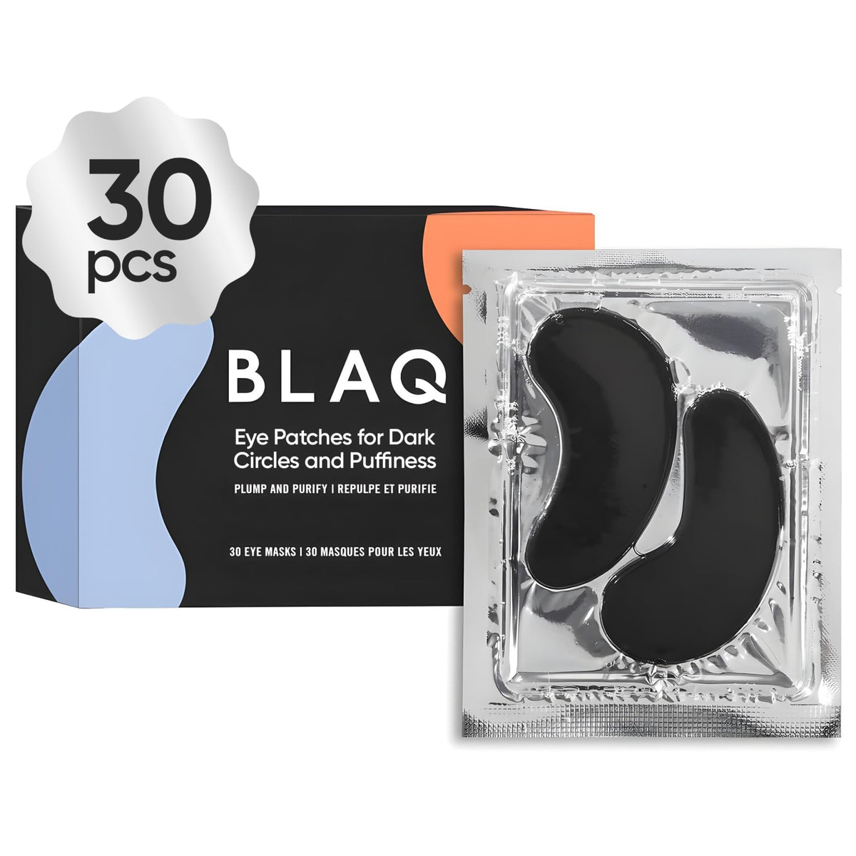 BLAQ Kakadu Plumpers Premium Under Eye Patches for Dark - BLAQ Official Imagery - 7