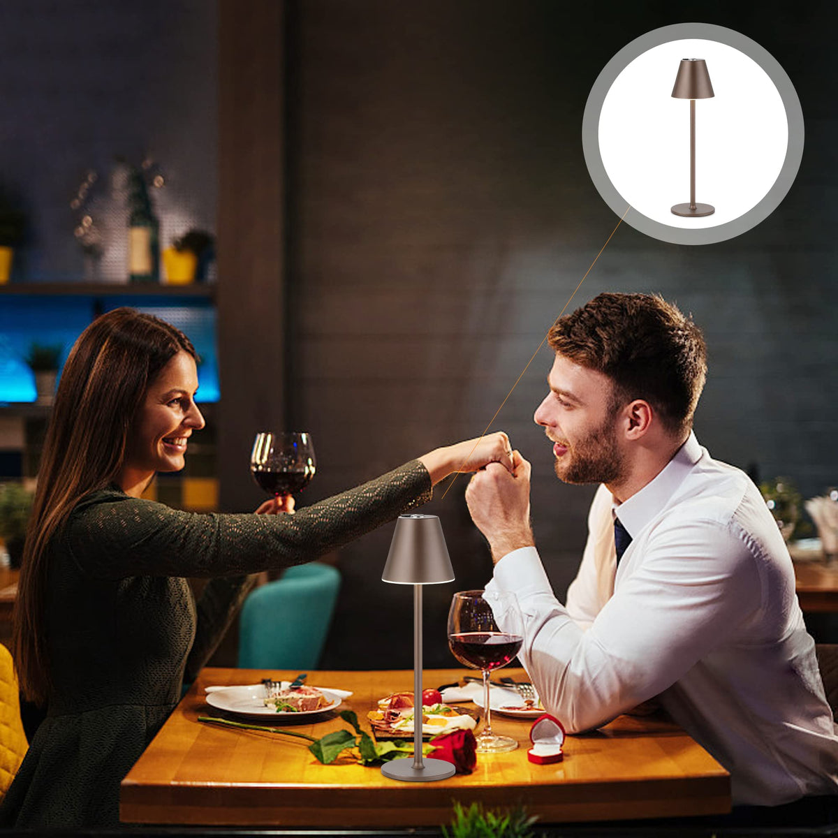 Timjorman 2 Pack Cordless Table Lamps - Timjorman Official Imagery - 5