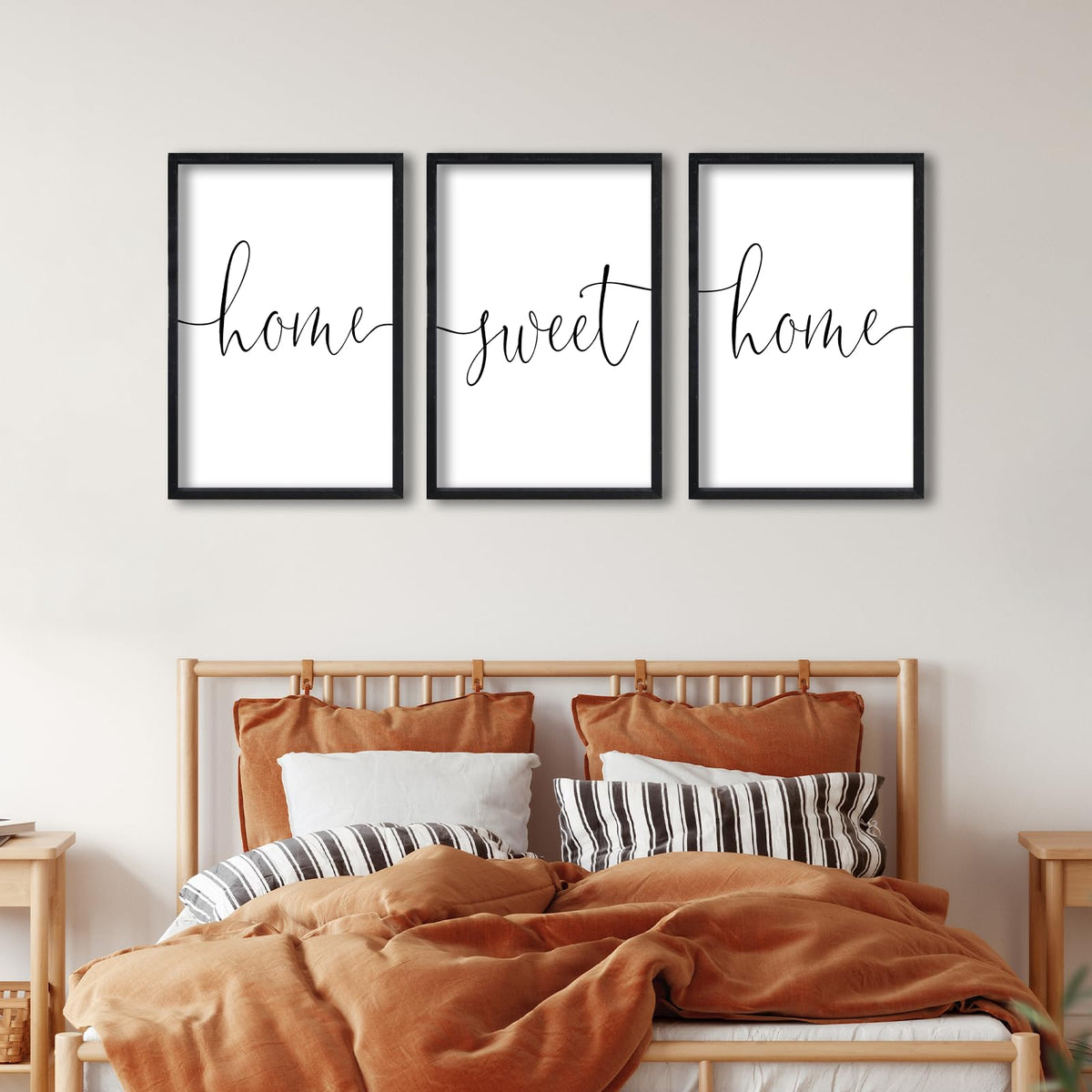 RLWangChao Home Sweet Home Sign Set of 3 Wall Art Decor 16 - RLWangChao Official Imagery - 5