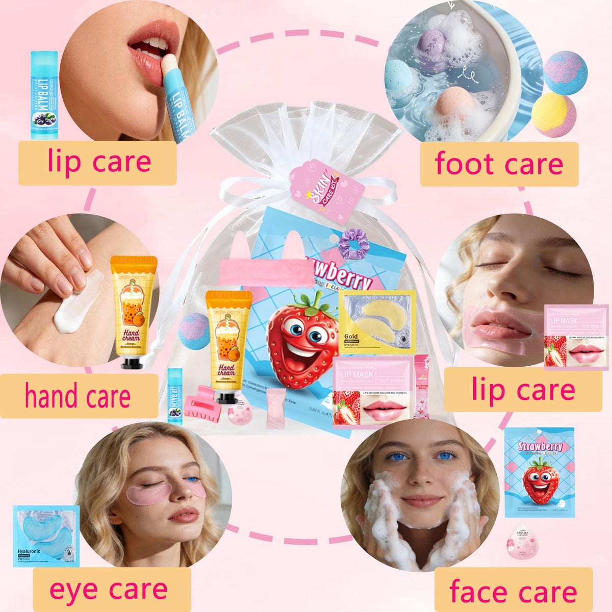 112PCS Spa Party Supplies for Girls Spa Party FavorsInclude - Aavlarla Official Imagery - 4