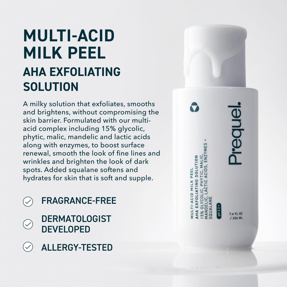 Prequel Skin Multi Acid Milk Peel - Prequel Official Imagery - 3