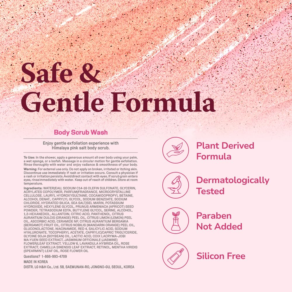 HIMALAYA PINKSALT Daily Scrub & Body Wash 21 - HIMALAYA PINKSALT Official Product View 7
