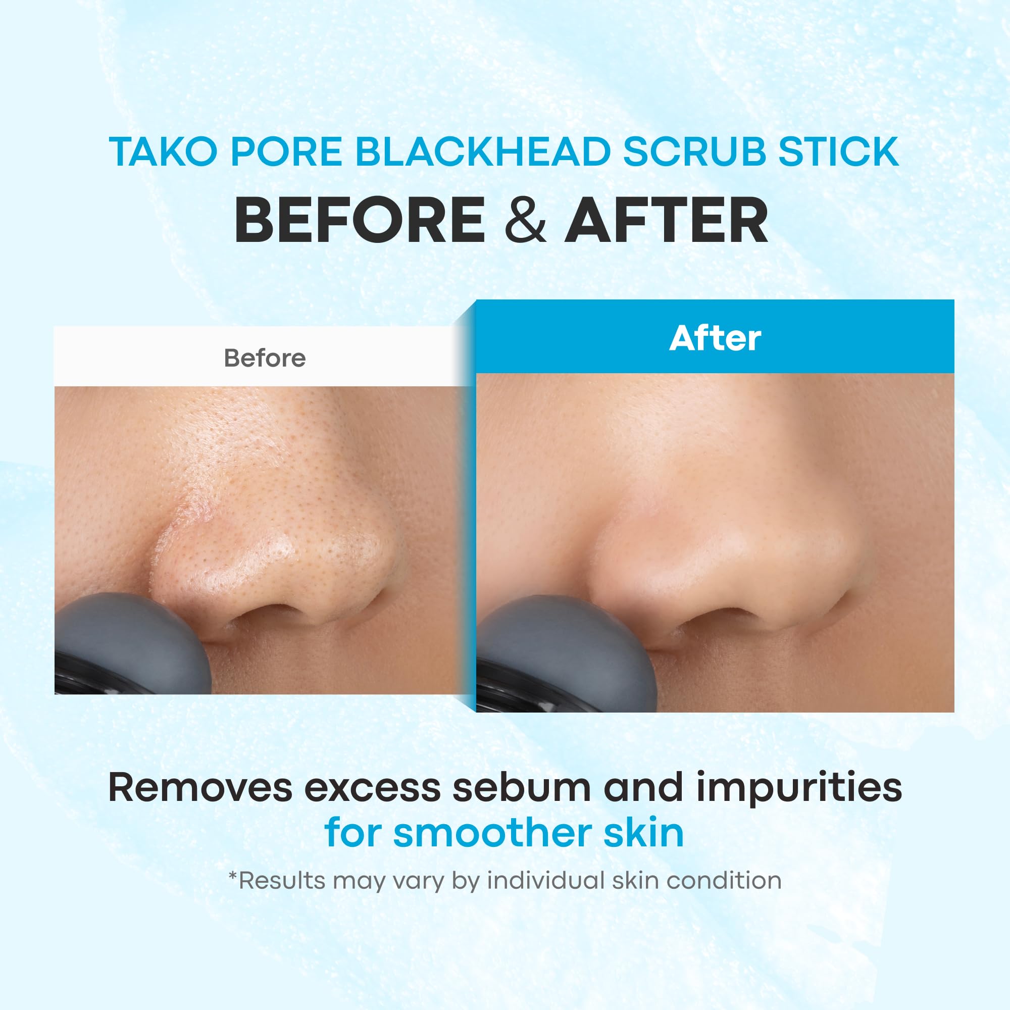 TONYMOLY Tako Pore Scrub Stick Duo, Deep Pore Charcoal Blackhead - TONYMOLY