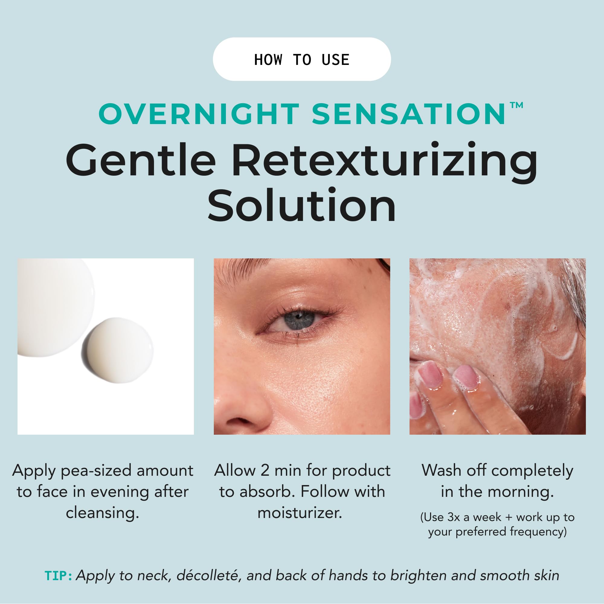 Bigger Than Beauty Overnight Sensation Retexturizing Solution, - Bigger Than Beauty Skincare