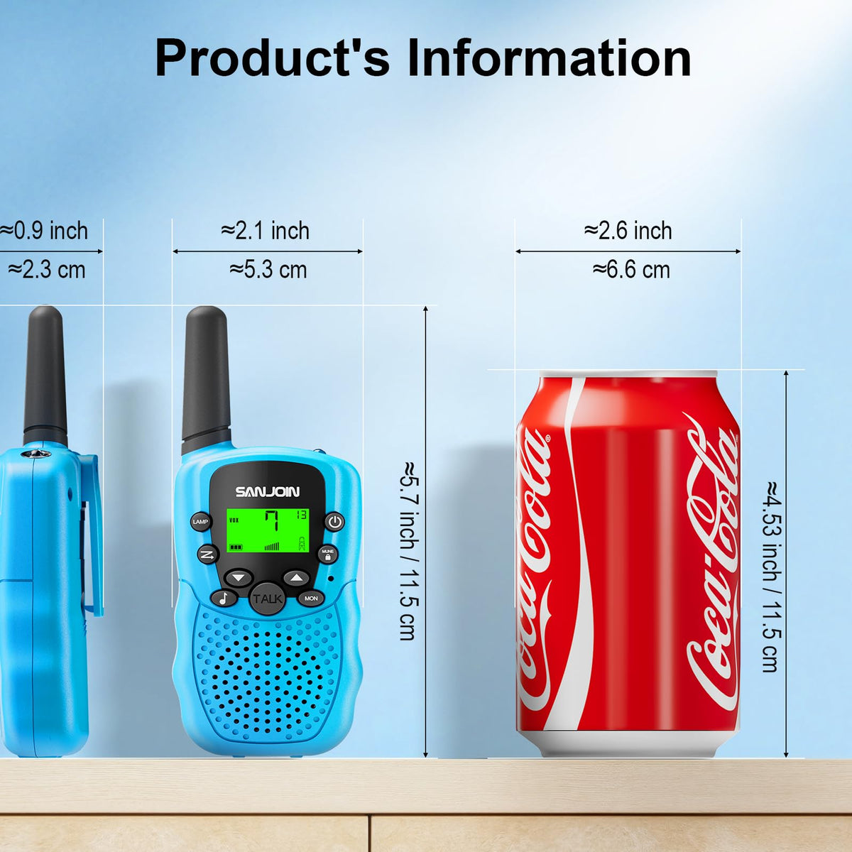 Walkie Talkies for Kids Games Outdoor Toys for 3 12 Year Old - SANJOIN Official Imagery - 7
