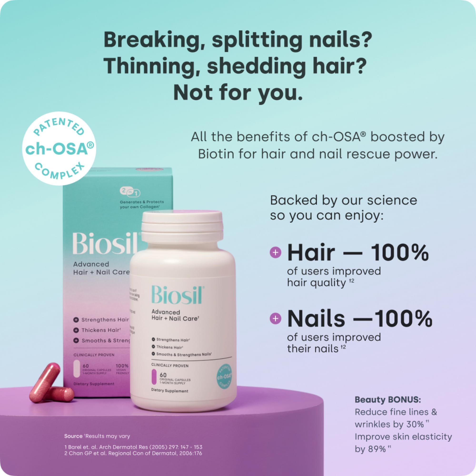 Biosil Advanced Hair Nail Care - Biosil Official Imagery - 3