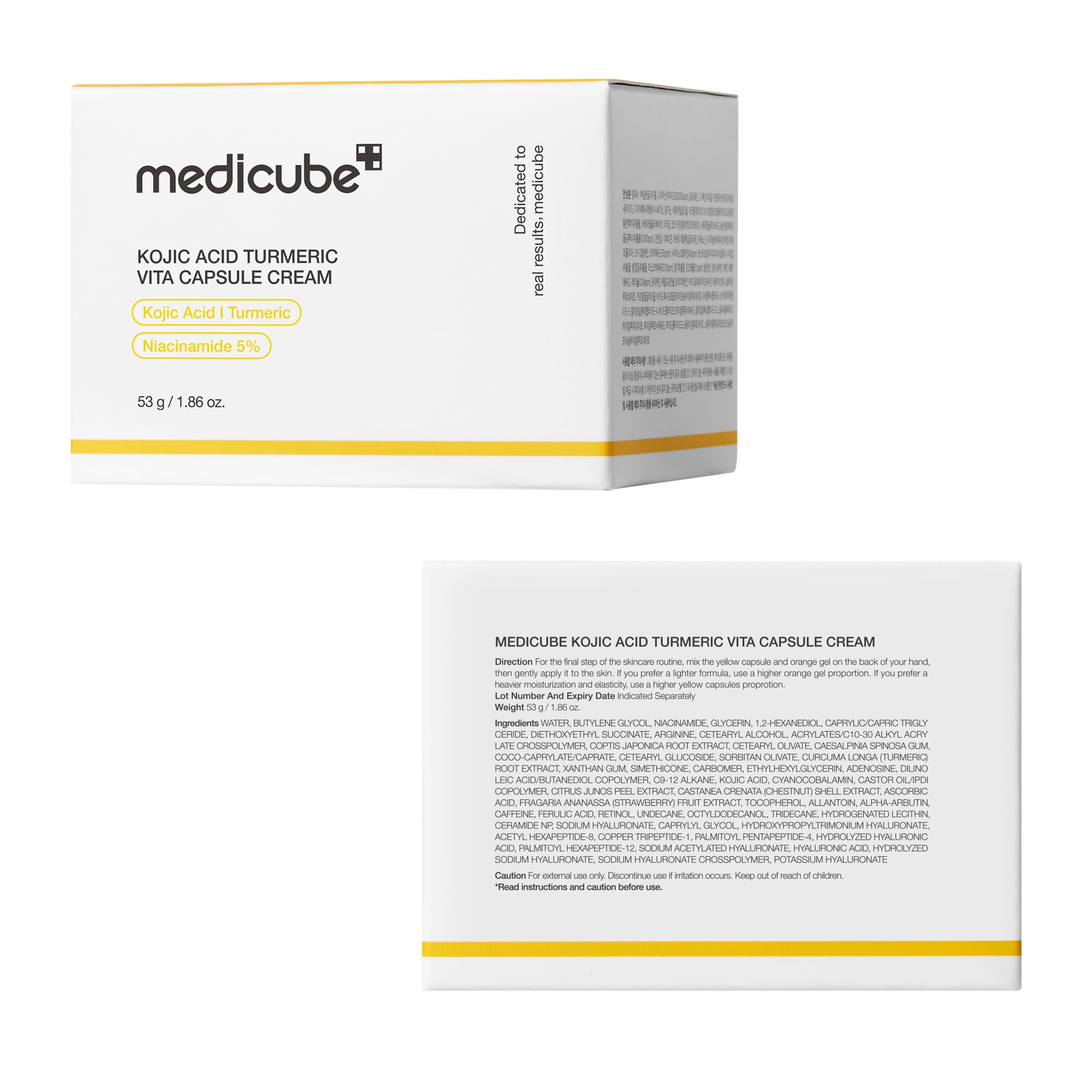 medicube Capsule Cream with Kojic Acid & Turmeric for Uneven Skin Tone - View 10
