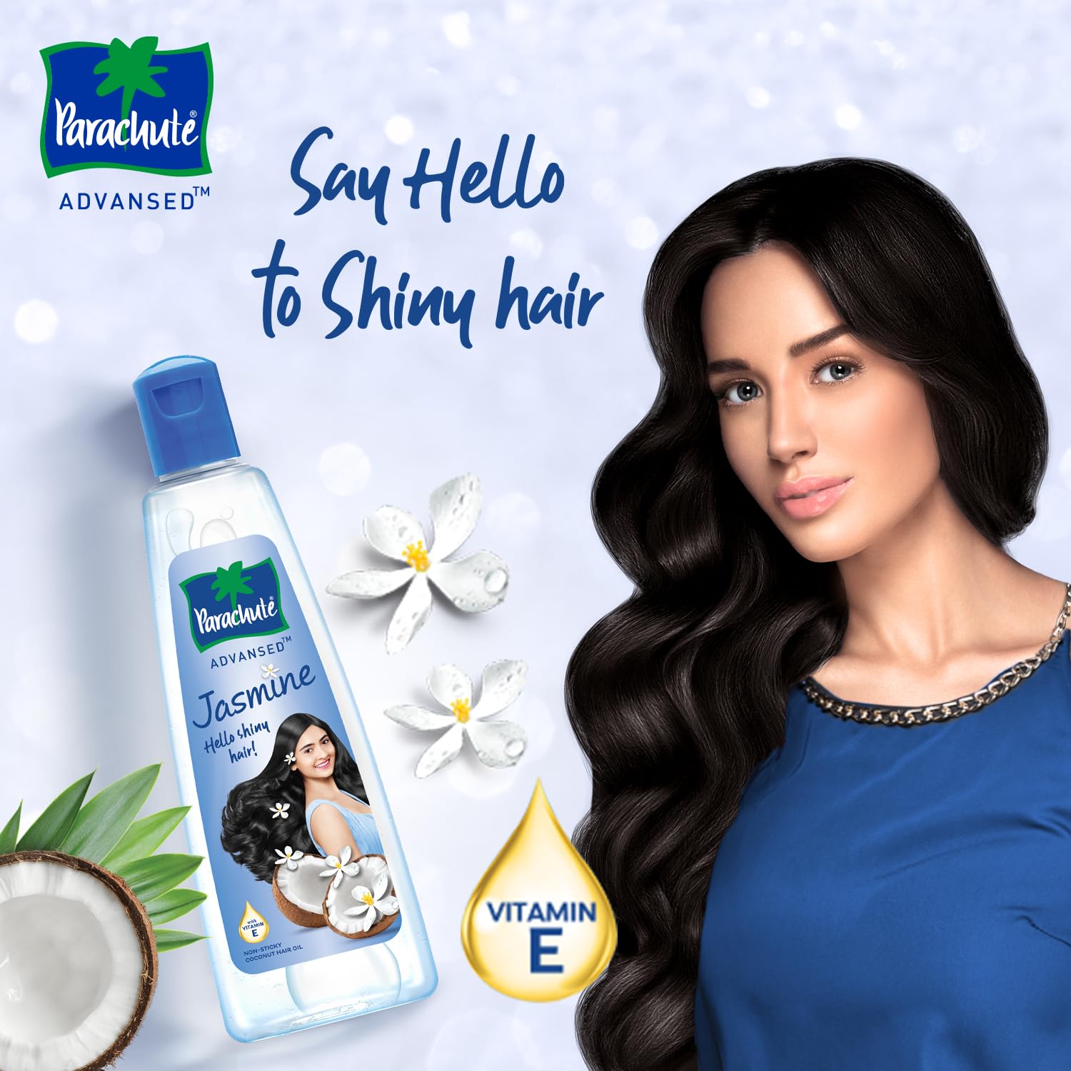 Parachute Advansed Jasmine Enriched Coconut Hair Oil with Vitamin - For Scalp - Parachute Advansed Official Product View 4