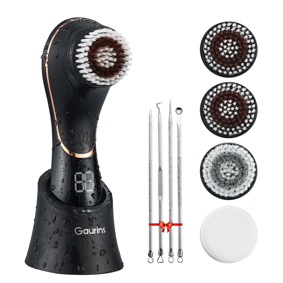 Facial Cleansing Brush Rechargeable Electric Face Scrubber 2 - Gaurins Official Imagery - 2