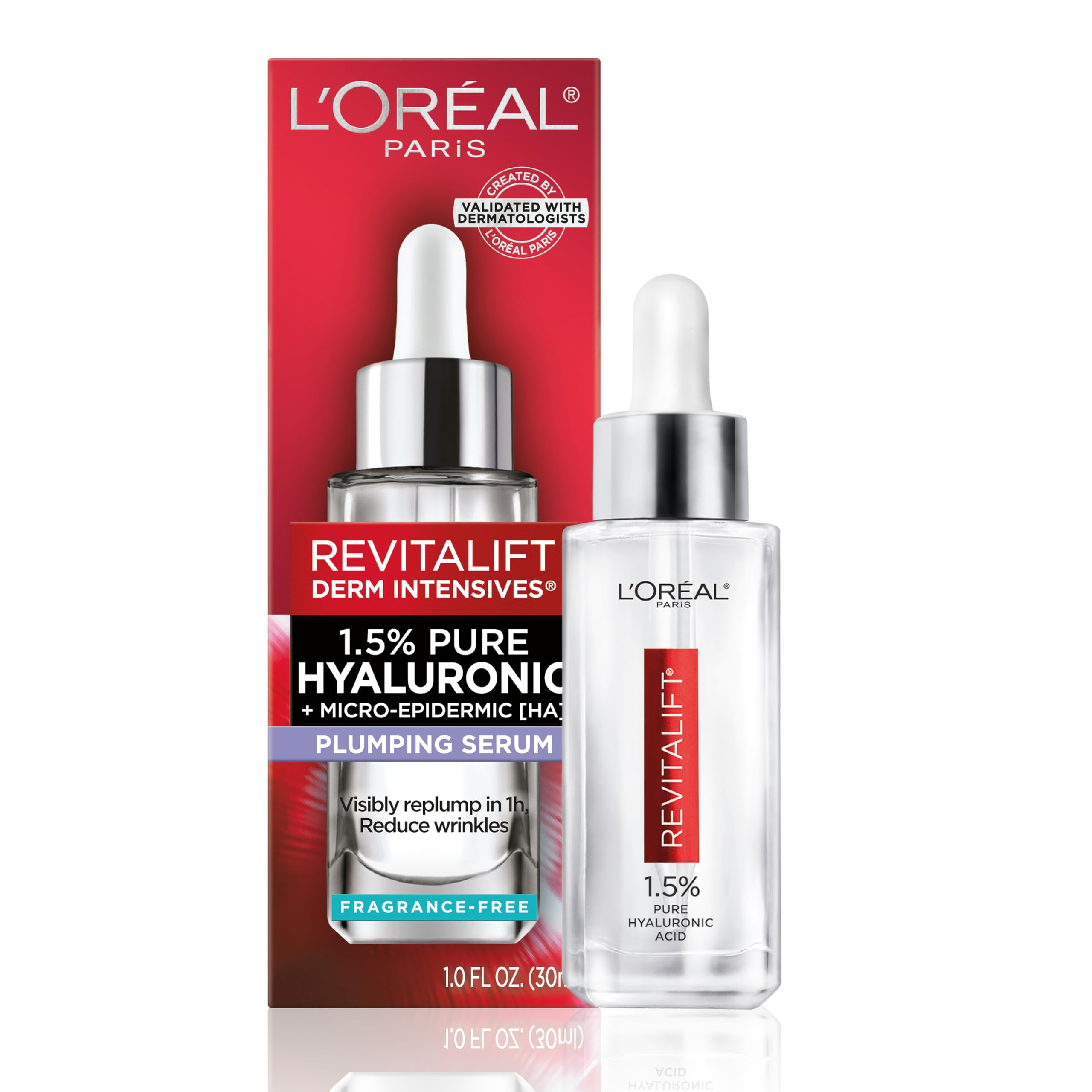 Elefair Tech L'Oreal Paris Revitalift 1.5% Pure Hyaluronic Acid Serum for Face, - Elefair Tech Official Product View 2