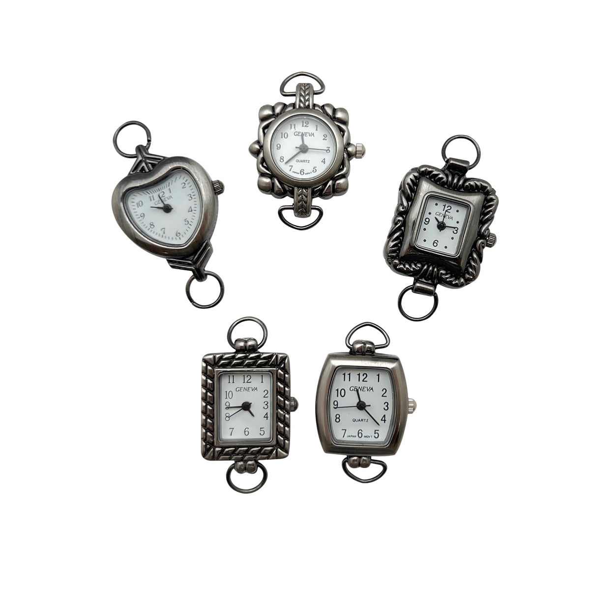 NIMI 5 Piece Elegant Colorful Watch Face Set for Beading and - NIMI Official Imagery - 5