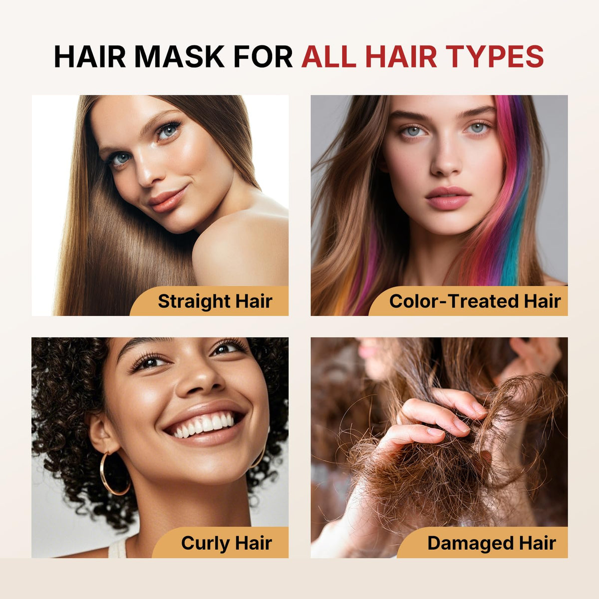 Karseell Collagen Hair Mask for Dry Frizzy Damaged Hair 16 - Karseell Official Imagery - 7