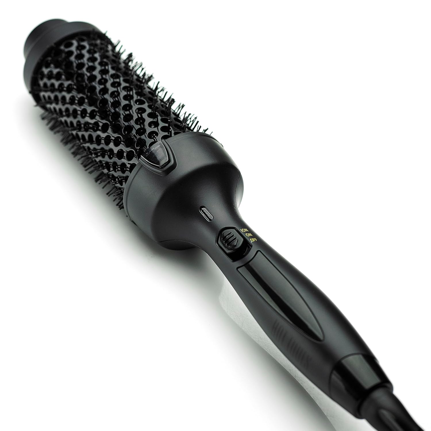 HOT Tools Pro Artist Black Gold Hot Styler 1 ¾” with ceramic plates for straightening, curling, and styling hair.