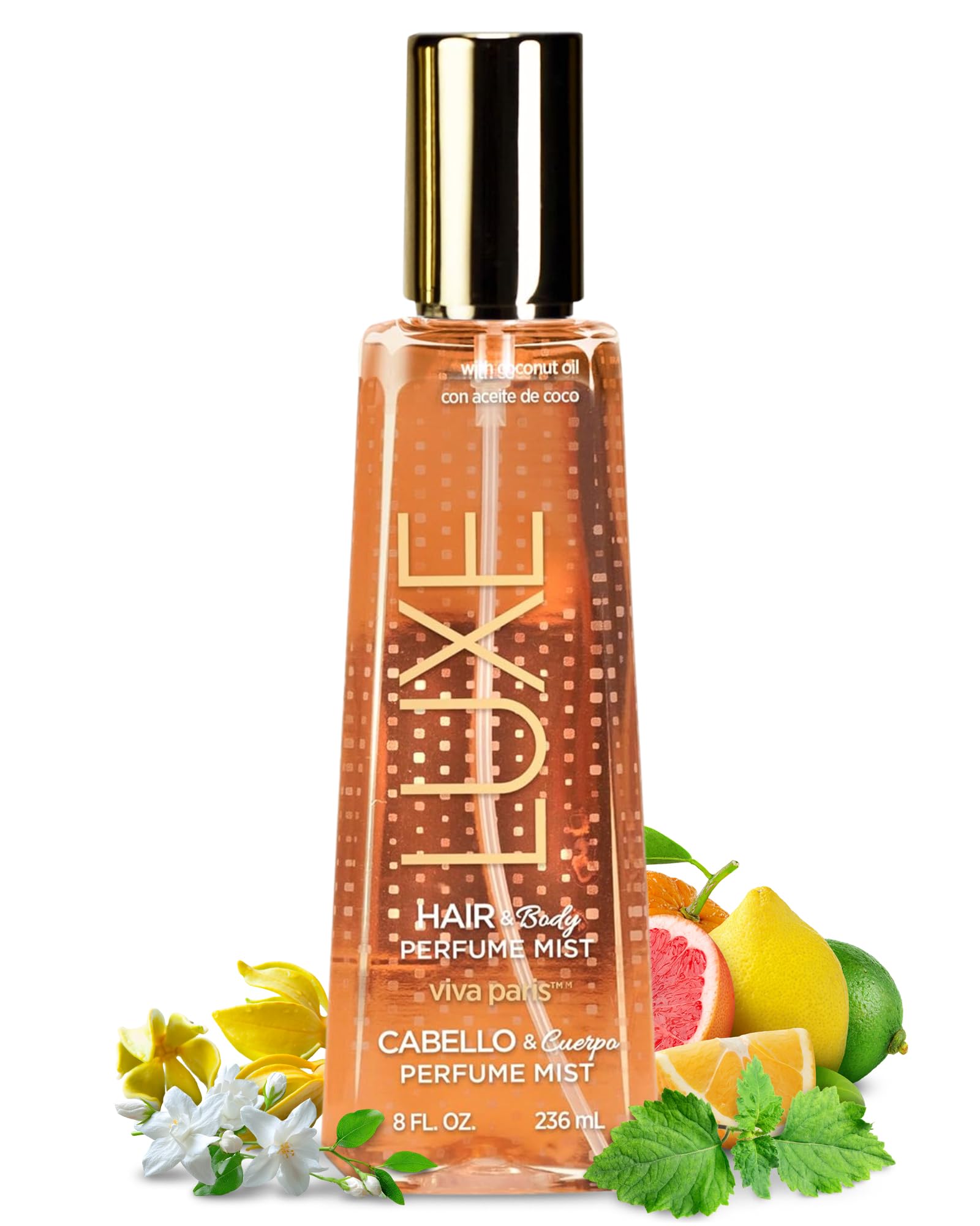 Luxe Perfumery Viva Paris Hair & Body Perfume Mist – Citrus - Product Imagery