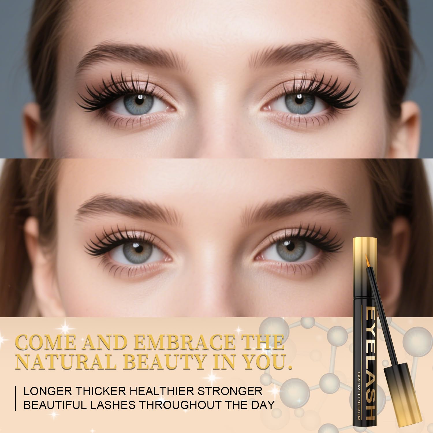 Lash Serum for Eyelash Growth Premium Lash Enhancing Serum - Tistees Official Imagery - 3