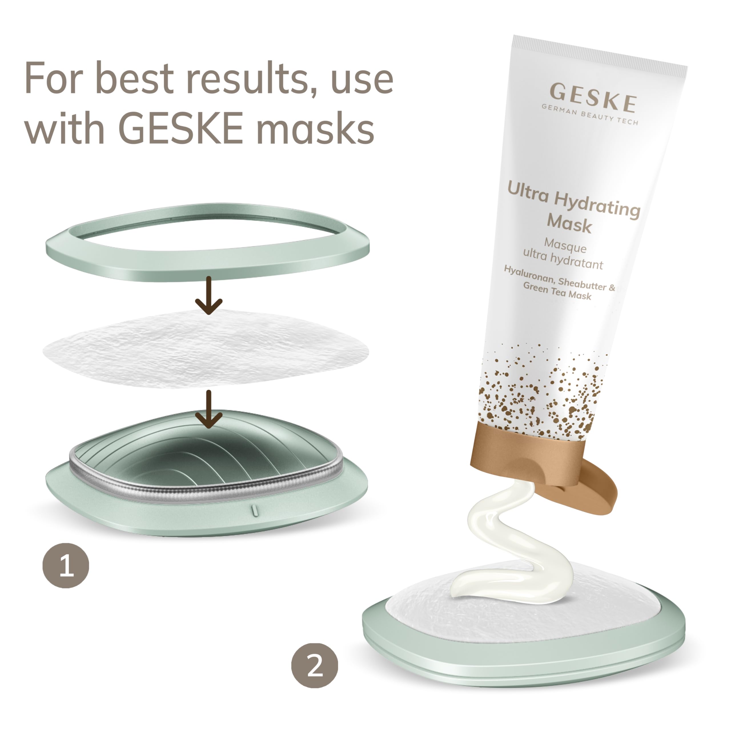 GESKE SmartAppGuided™ Sonic Warm &amp; Cool Mask - GESKE