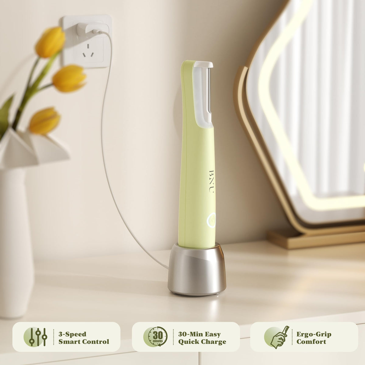 Dermaplane Razor for Women Face Peach Fuzz Exfoliation with - BNU Official Imagery - 8