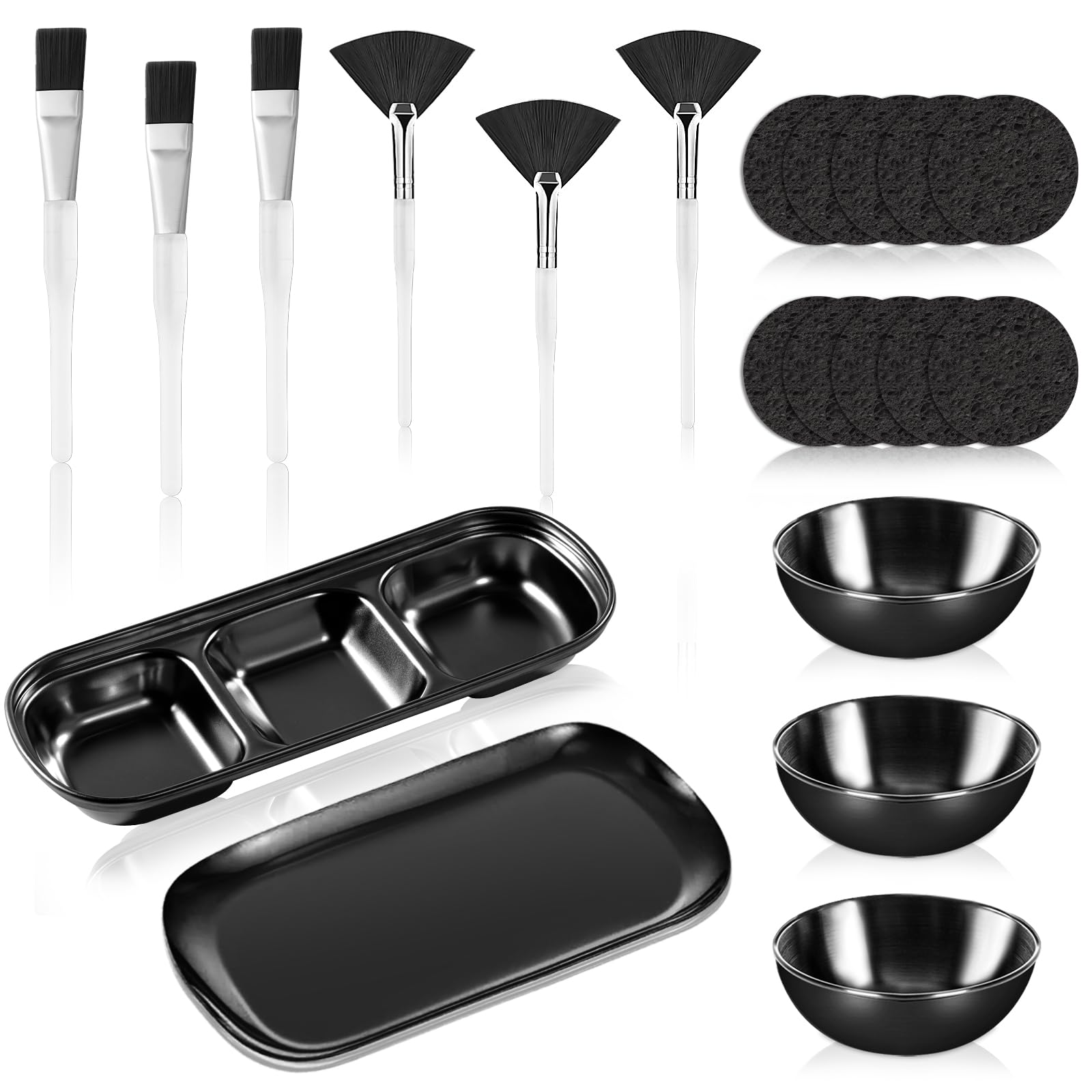 23 Pcs Rose Gold Esthetician Supplies 3 Stainless Steel Facial - DLUGOPIS