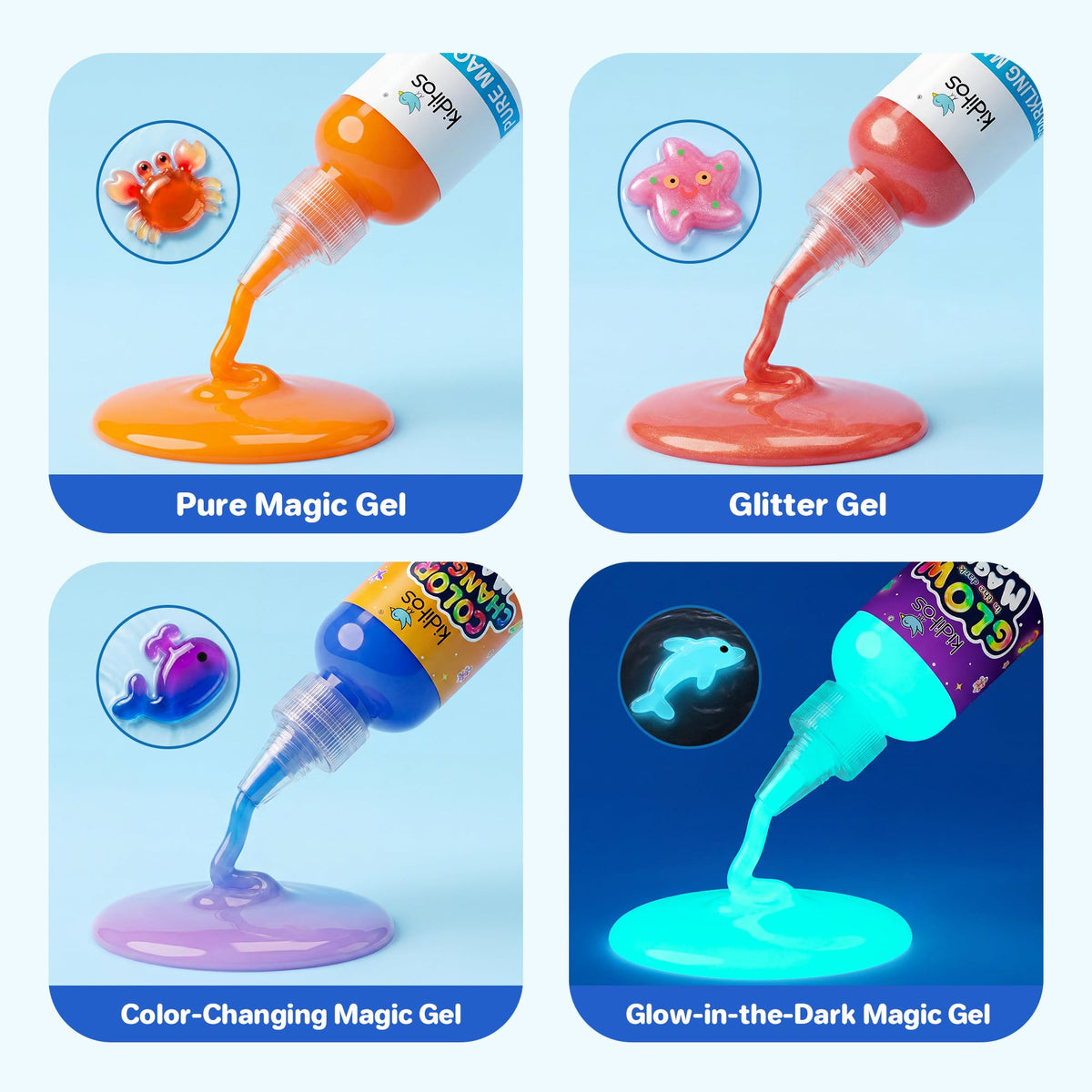 Kiditos Magic Water Elf Toy Kit for Kids Dinosaur Themed DIY - Kiditos Official Imagery - 6