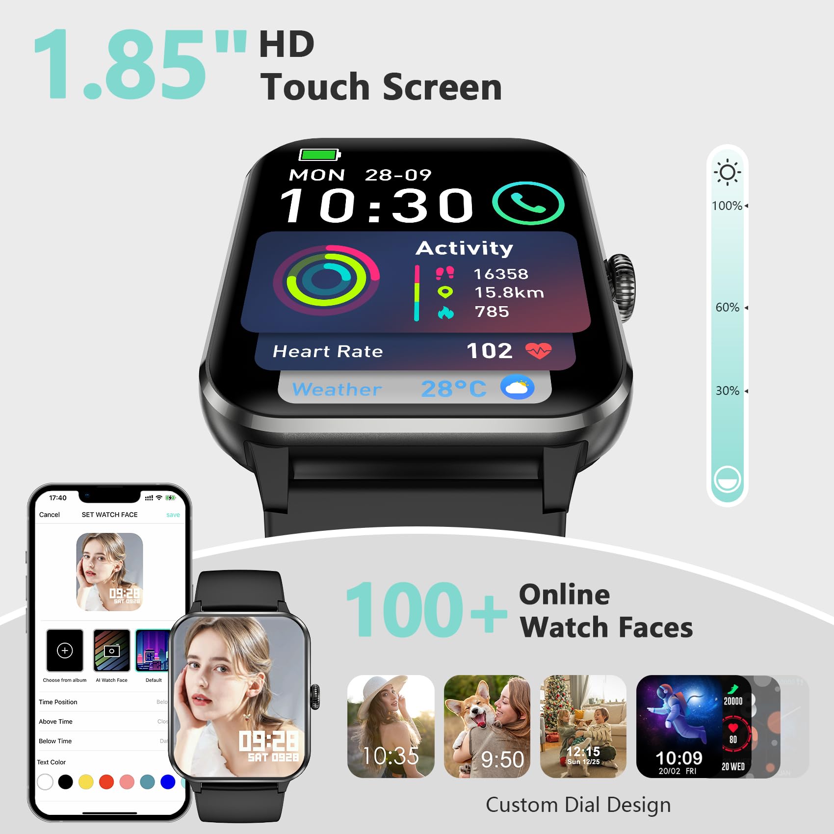 Blackview 2026 Smart Watch  , Fitness Watch for Men and Women with Hea - View 4